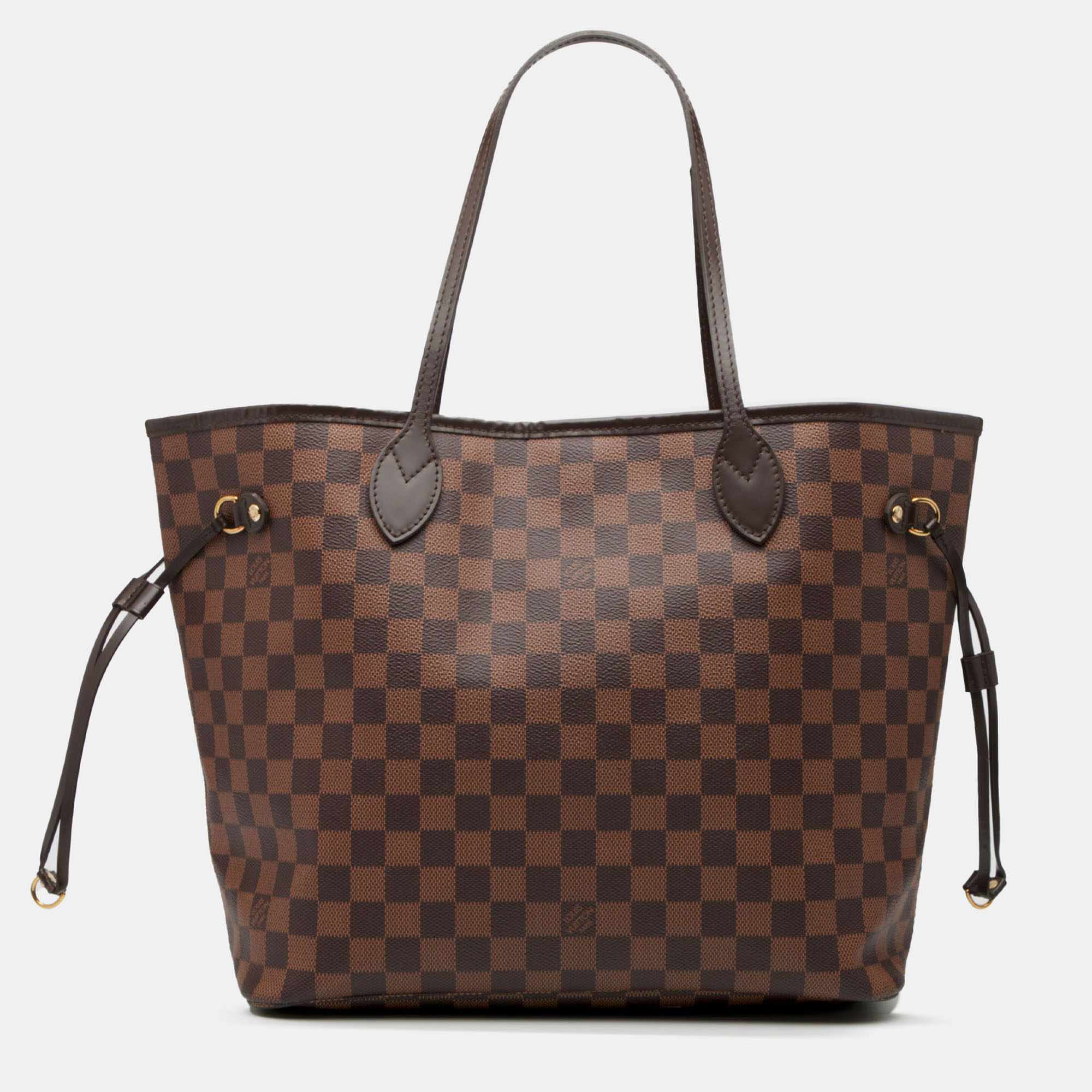 

Louis Vuitton Brown Damier Ebene Neverfull MM