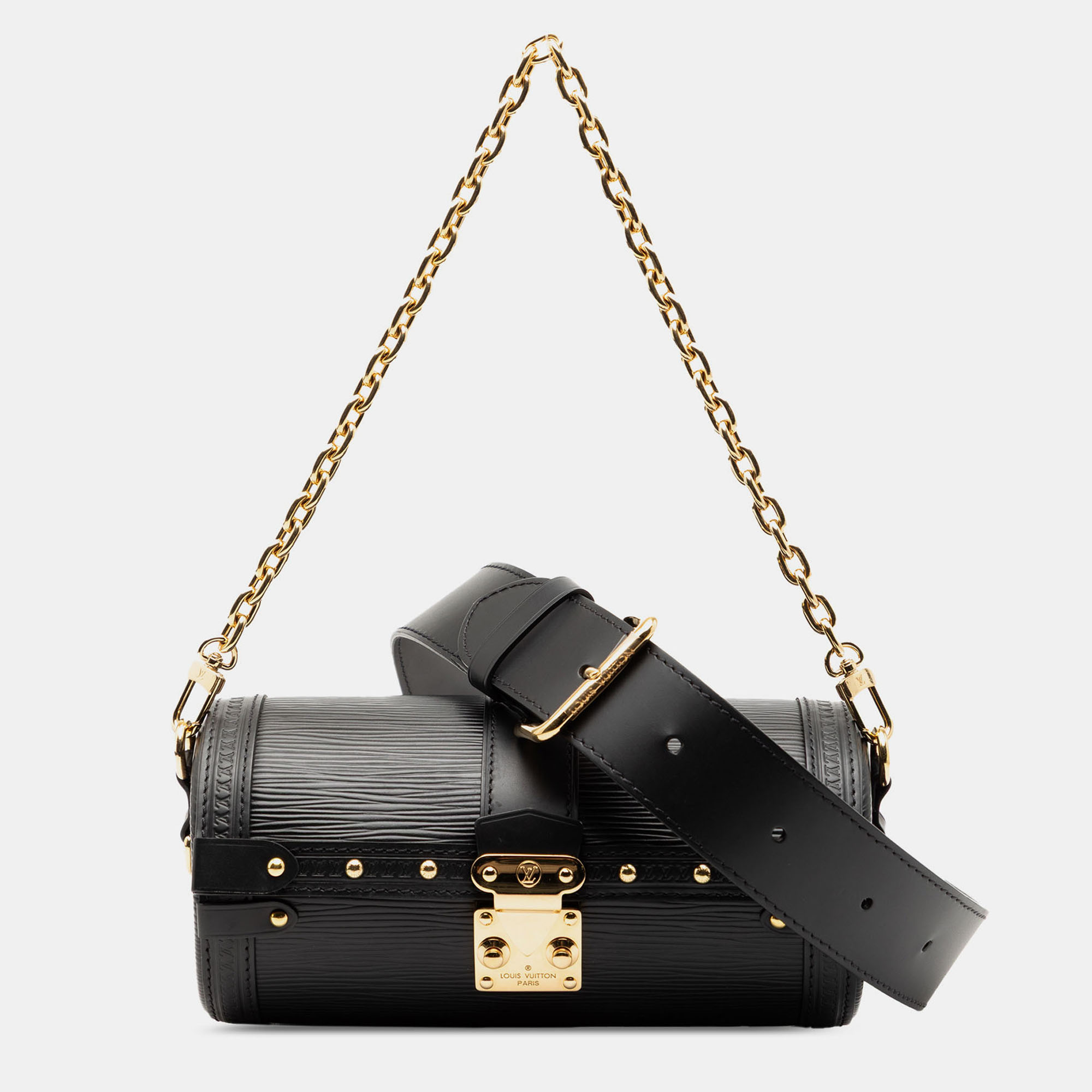 

Louis Vuitton Black Epi Papillon Trunk