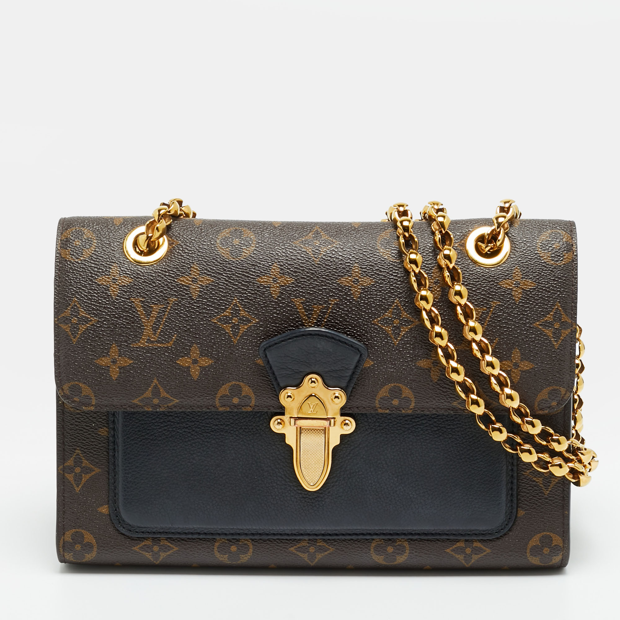 

Louis Vuitton Victoire Black Monogram Canvas Bag