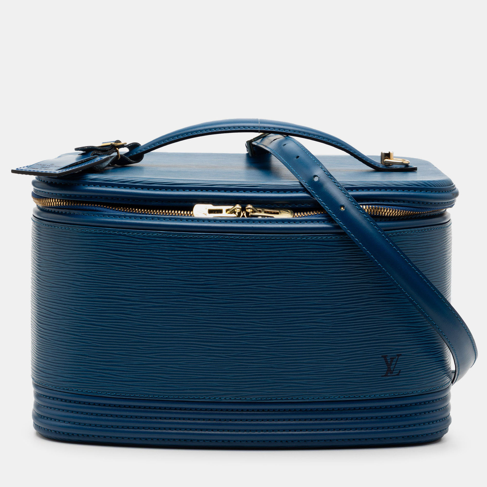 

Louis Vuitton Blue Epi Nice Vanity Case