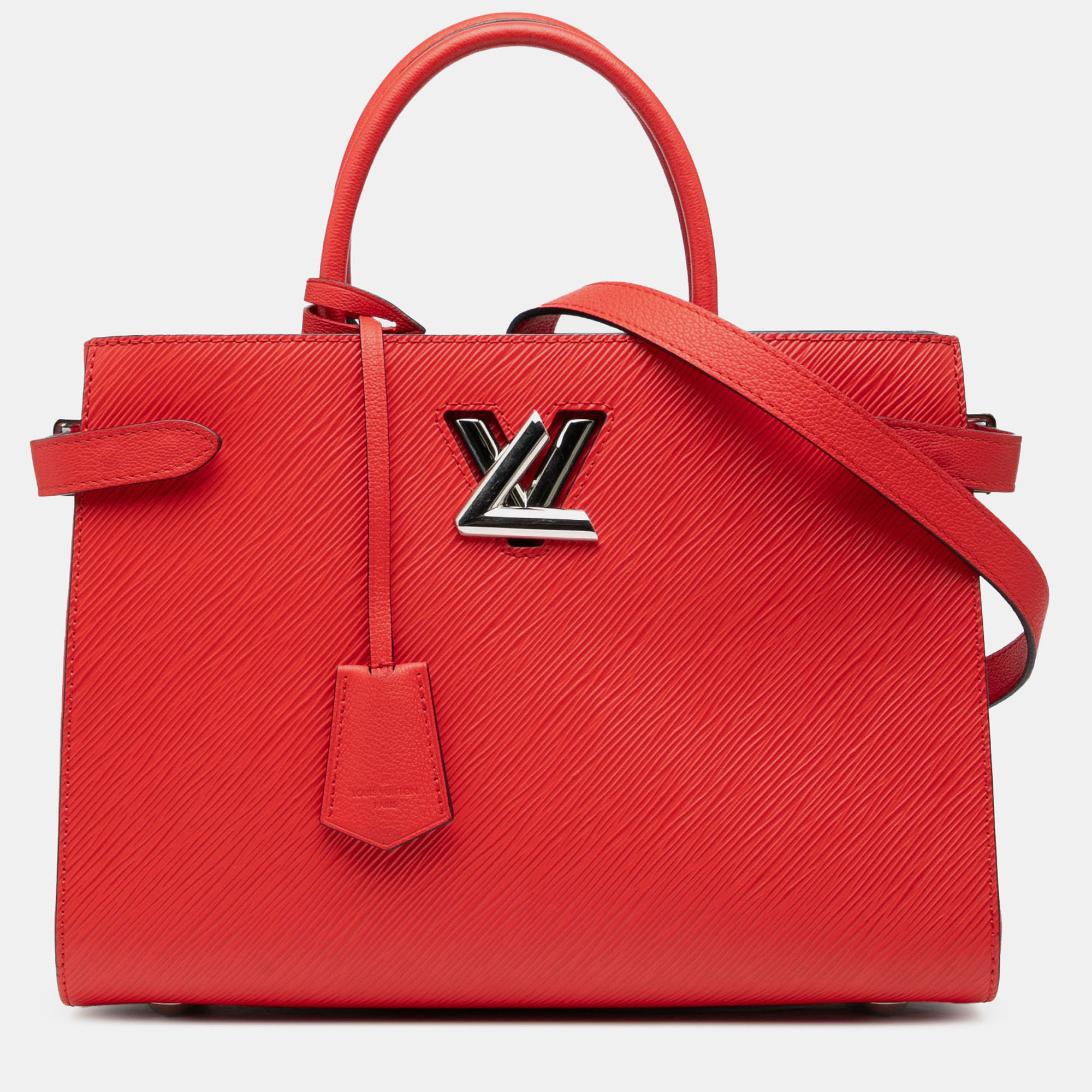 

Louis Vuitton Red Epi Twist Tote