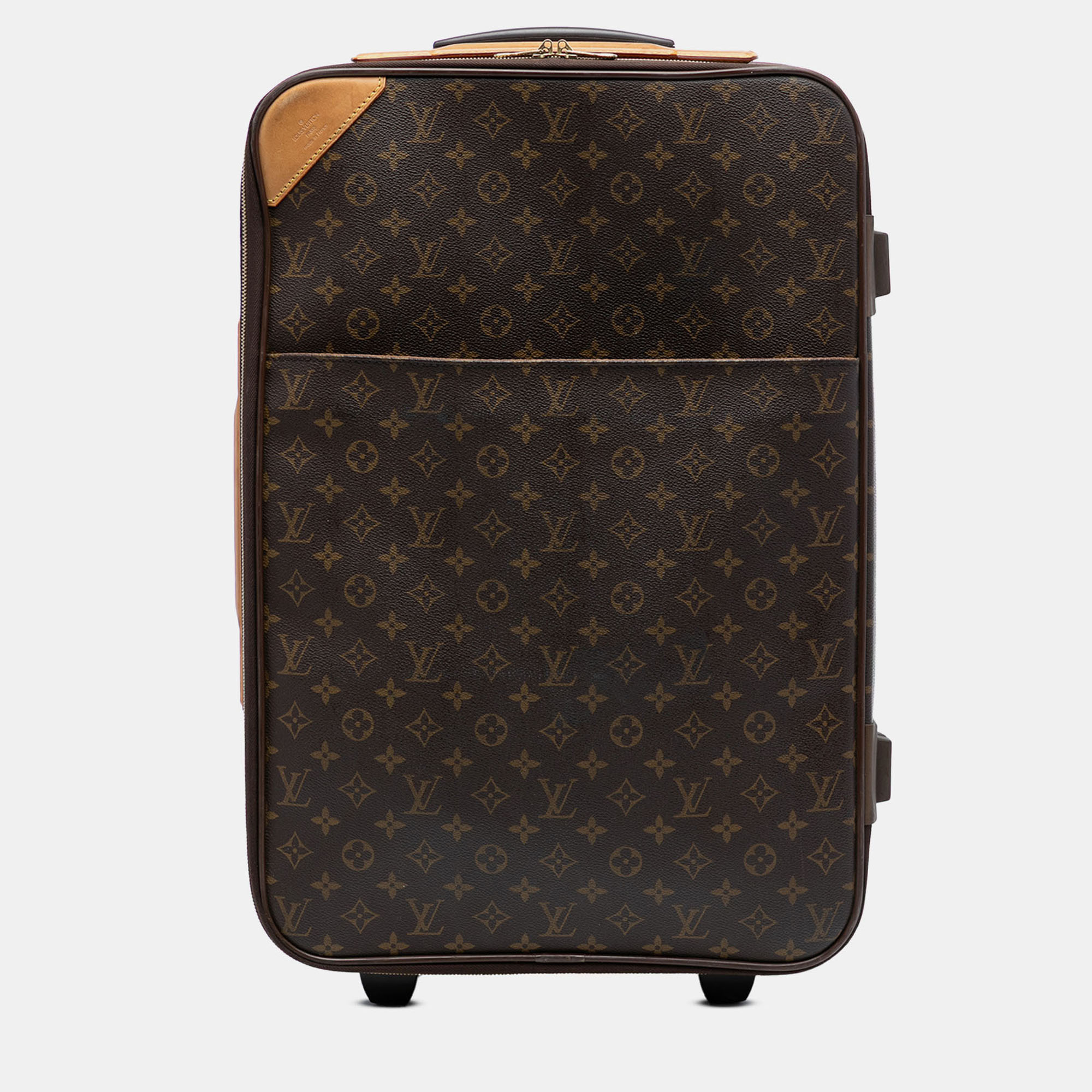 

Louis Vuitton Brown Monogram Pegase 55