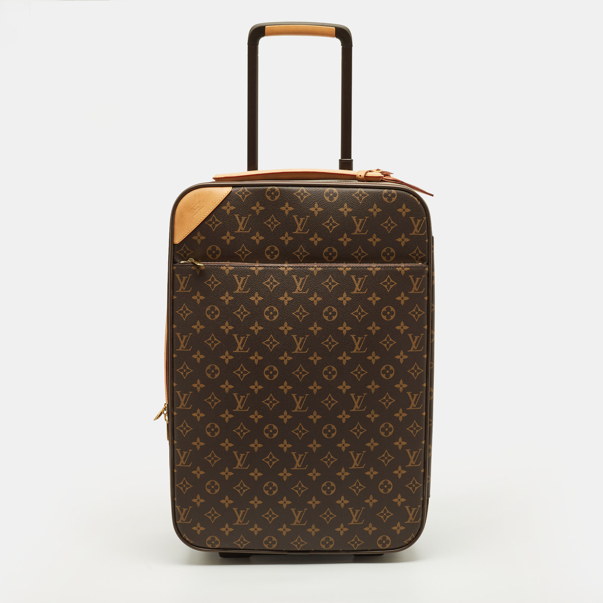 

Louis Vuitton Pegase Legere 55 Monogram Canvas Rolling Luggage, Brown