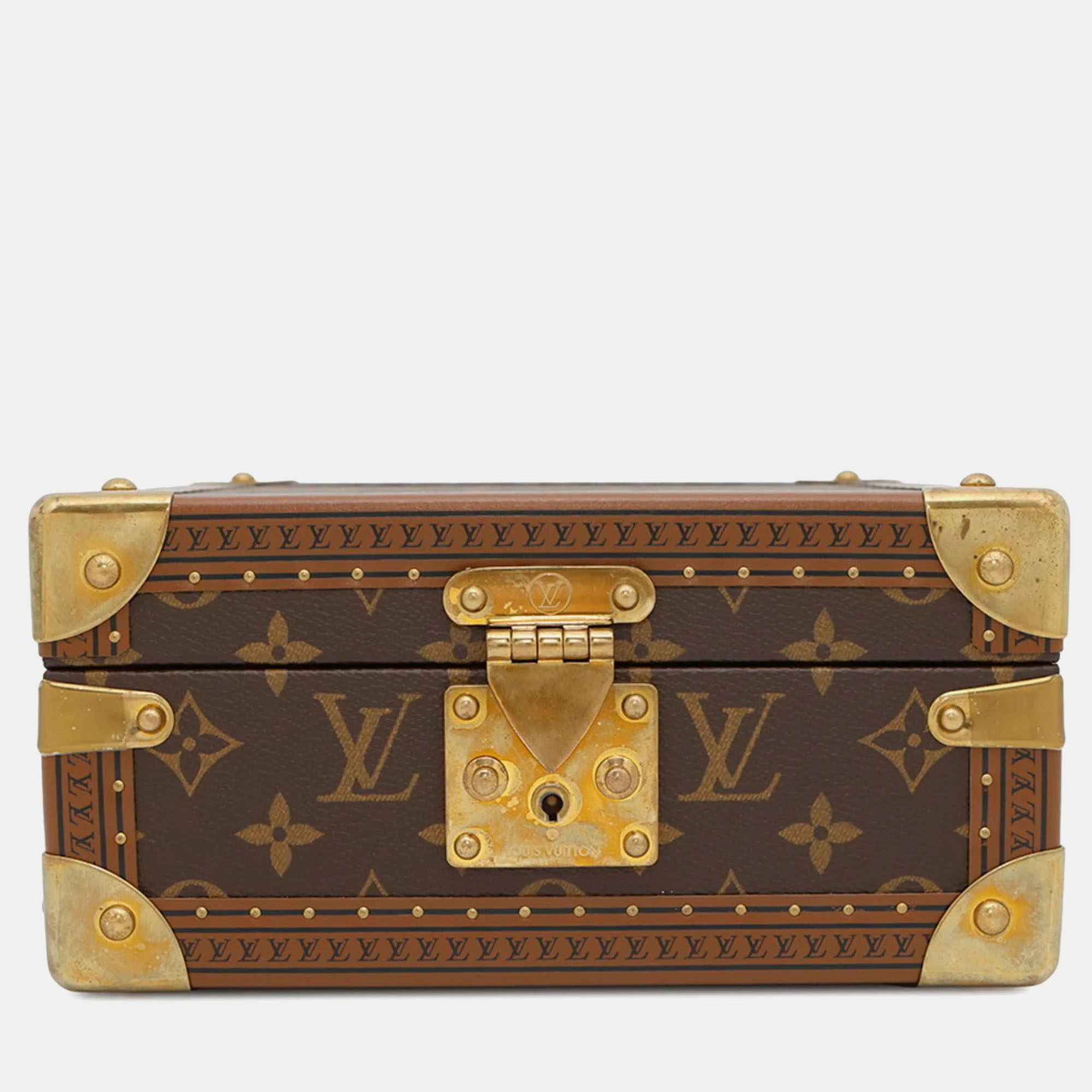 

Louis Vuitton Brown Monogram Jewelry Box