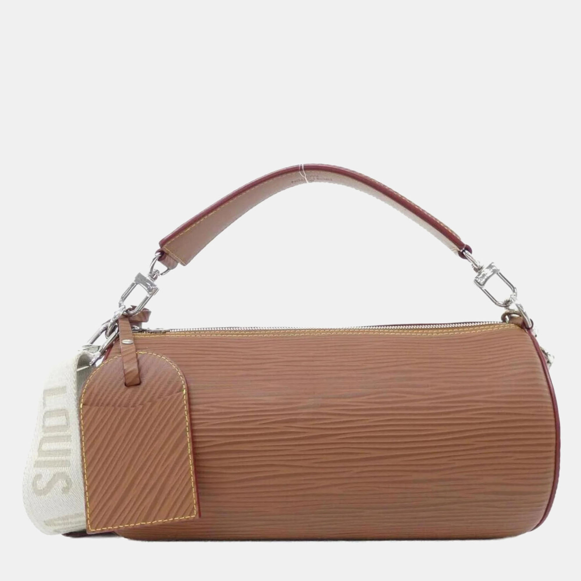

Louis Vuitton Epi  Soft Polochon Shoulder Bag, Brown