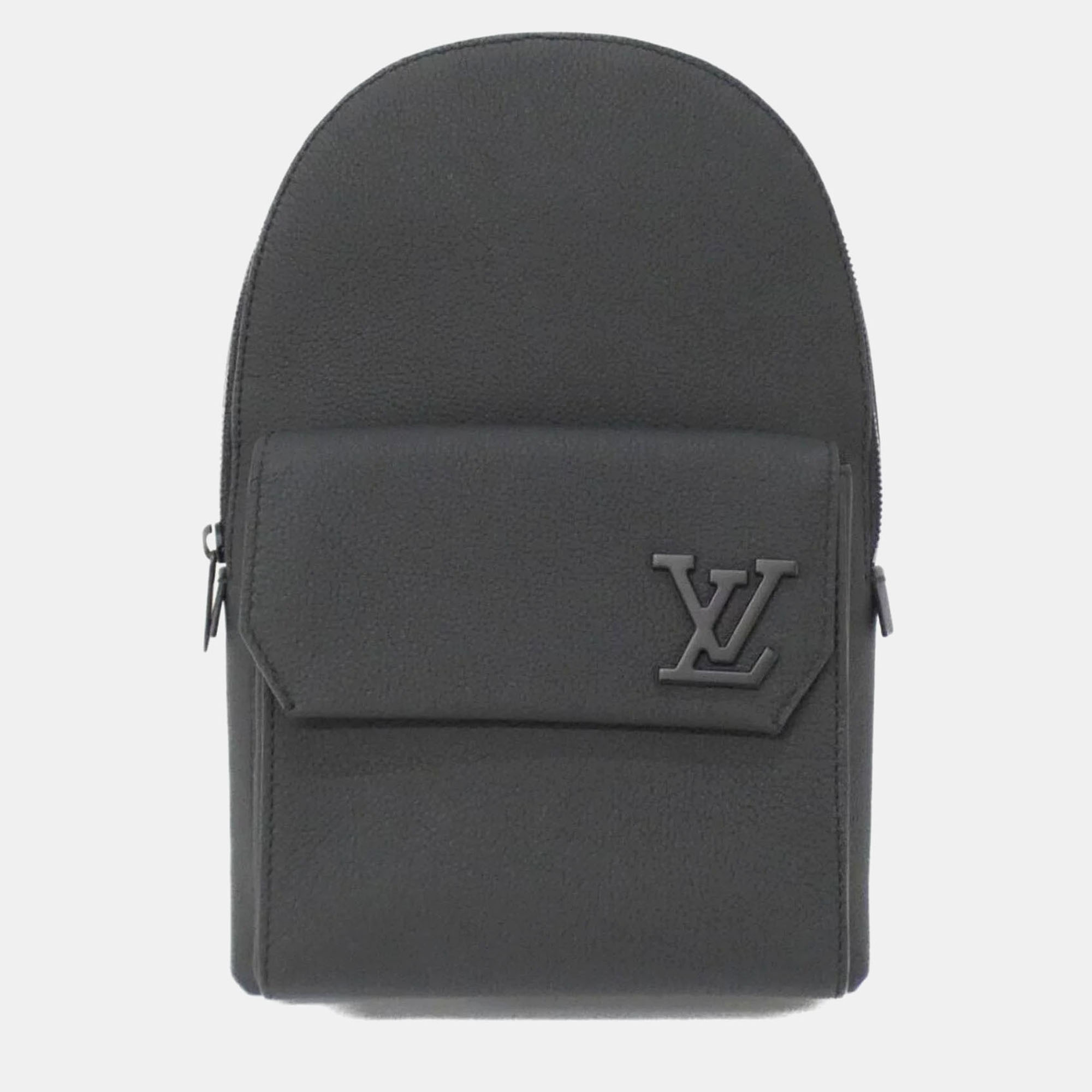 

Louis Vuitton Lv Aerogram Pilot Sling Bag, Black