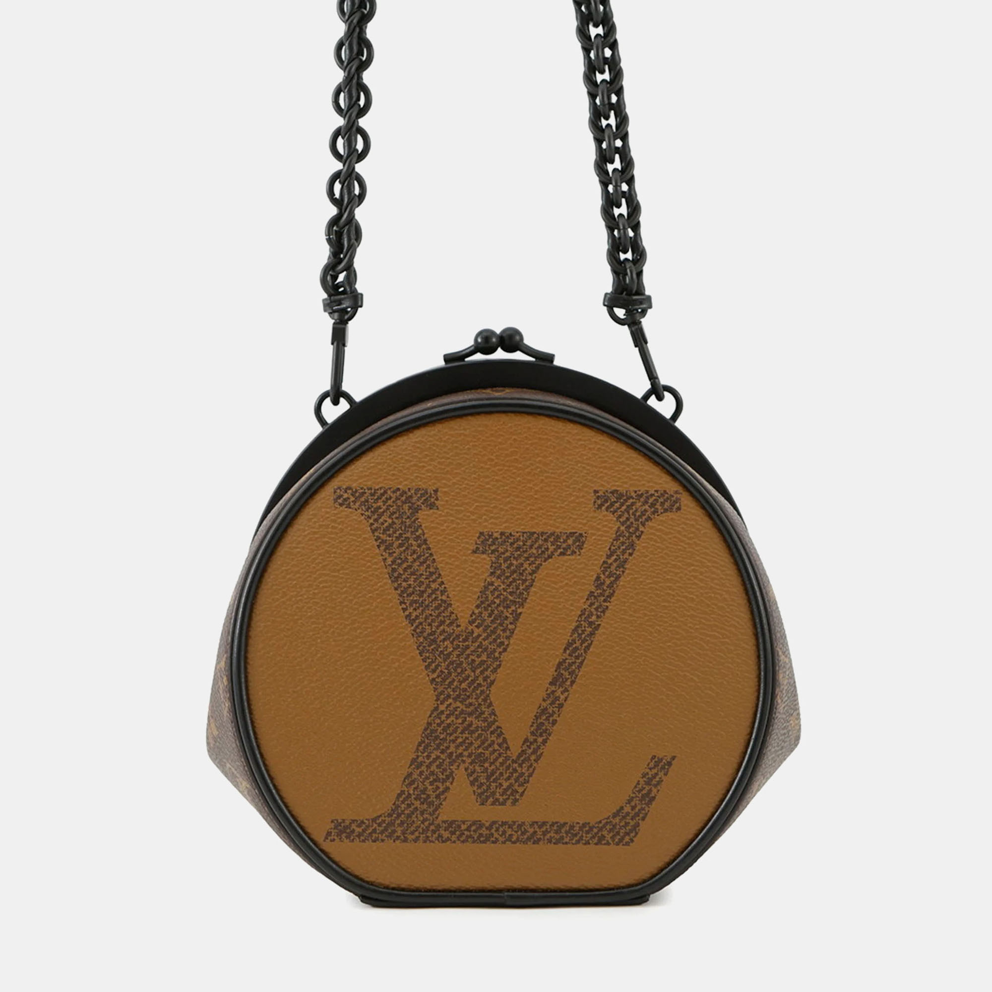 

Louis Vuitton Shoulder Bag Monogram Reverse Giant, Black