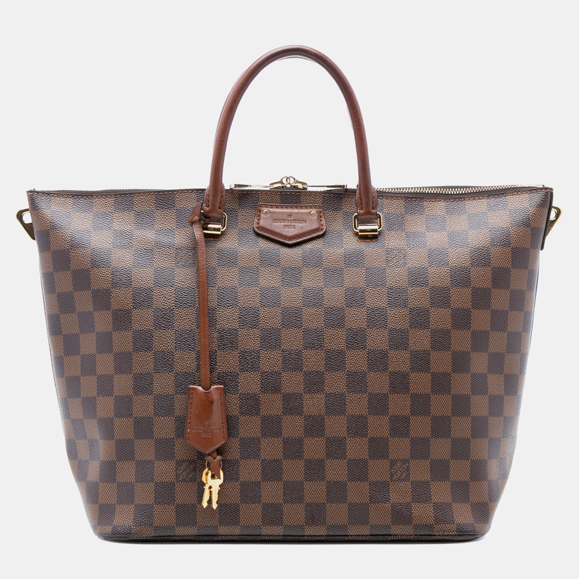 

Louis Vuitton Brown Damier Ebene Belmont MM