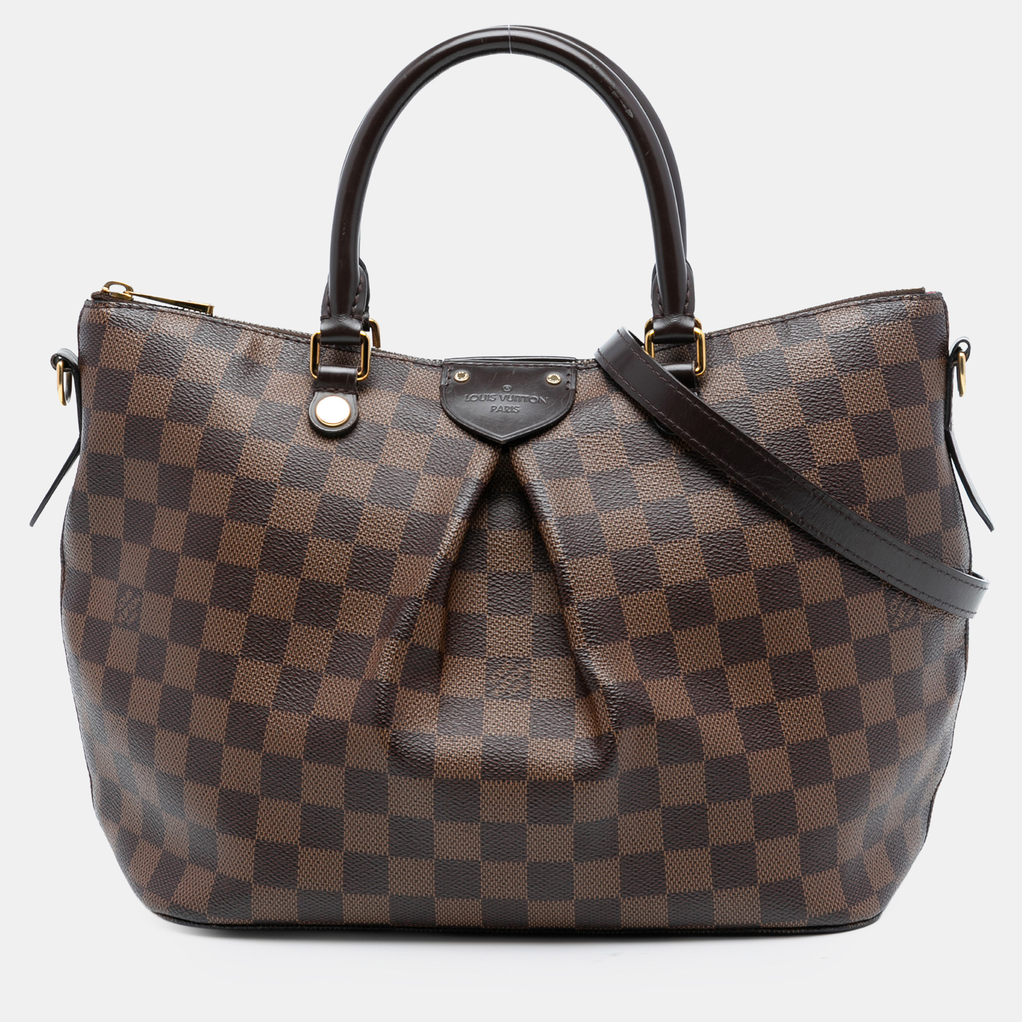 

Louis Vuitton Brown Damier Ebene Siena MM