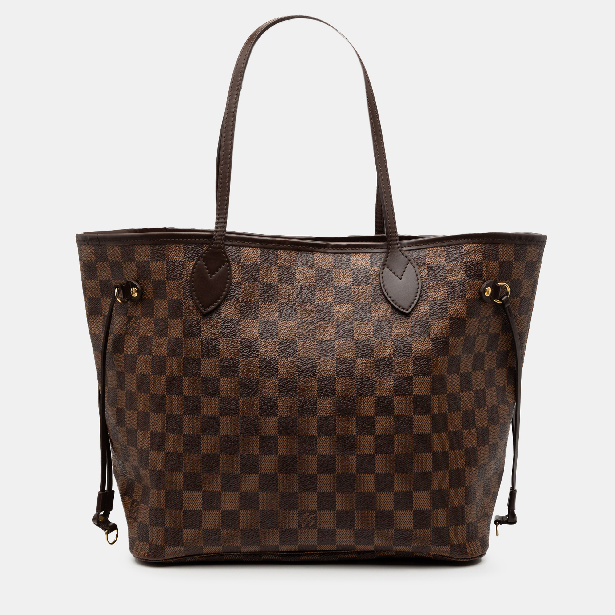 

Louis Vuitton Brown Damier Ebene Neverfull MM