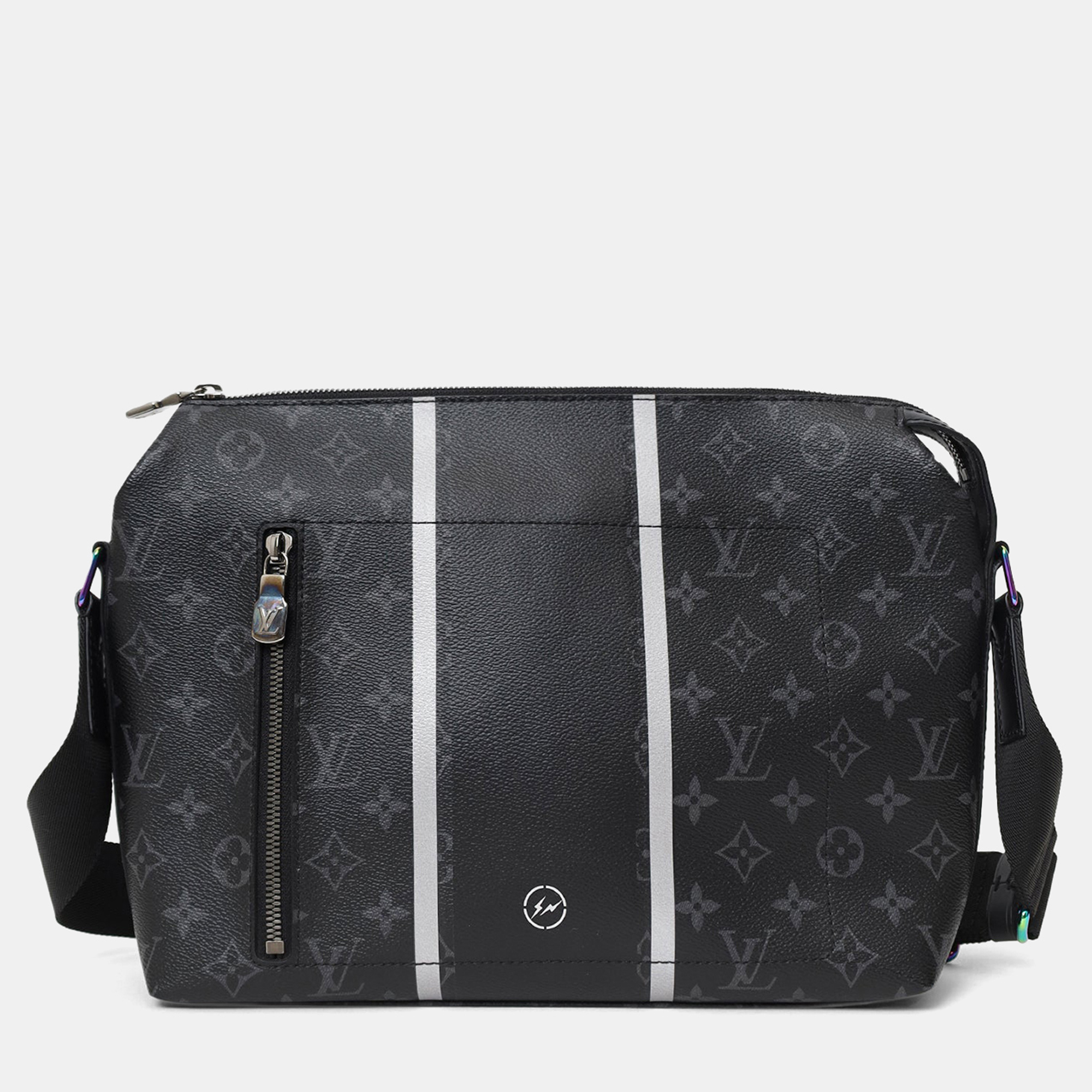 

Louis Vuitton x Fragment Monogram Eclipse Apollo Messenger Bag, Black