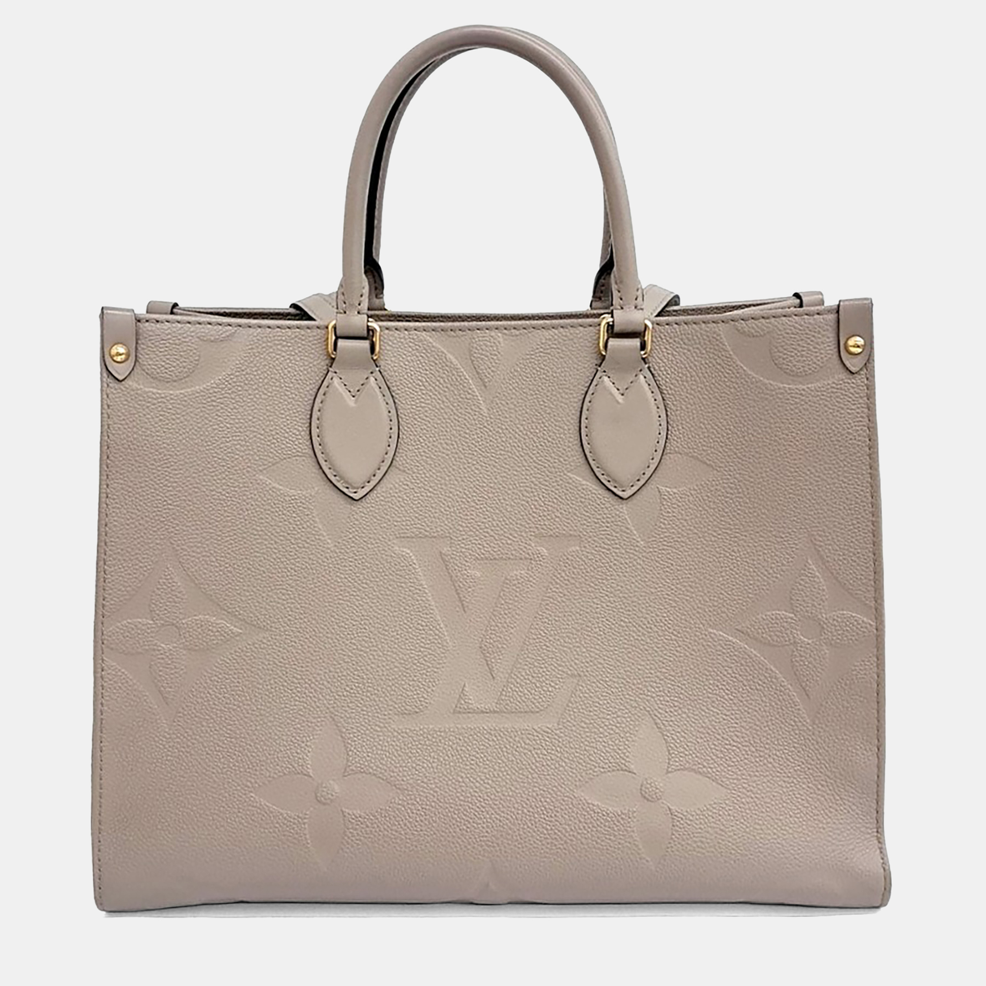 

Louis Vuitton Brown Leather Empreinte On The Go Mm