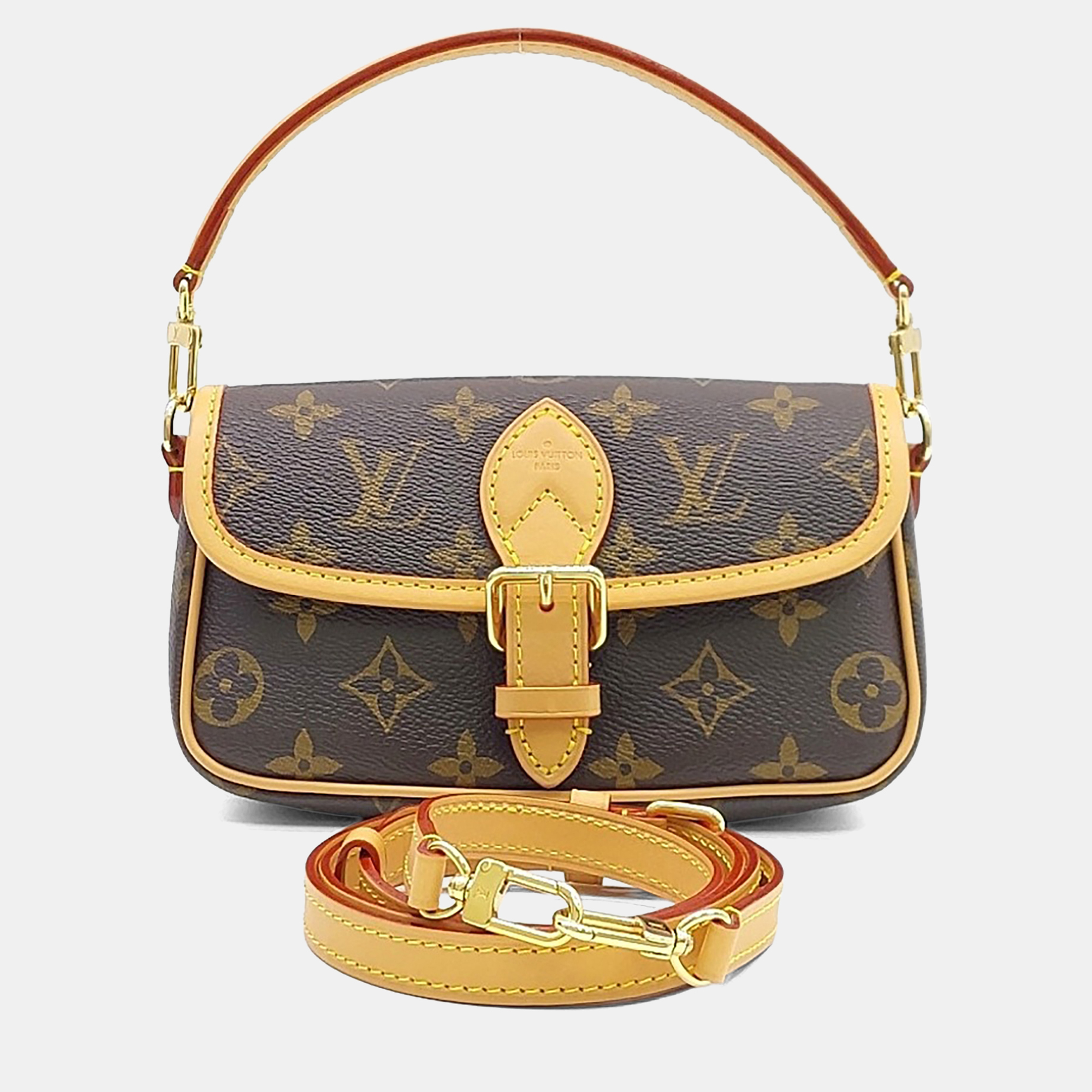 

Louis Vuitton Brown PVC Monogram Nano Diane