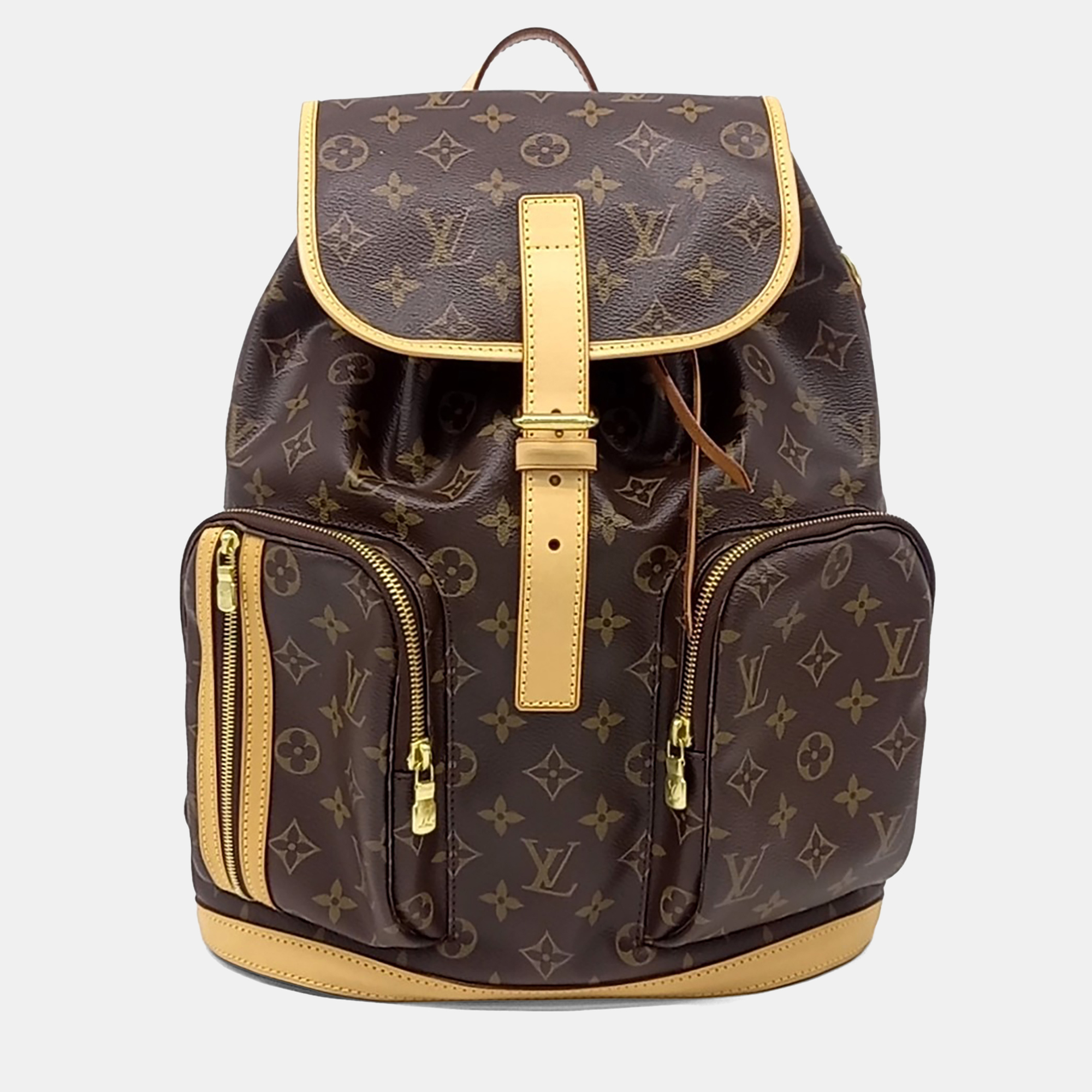 

Louis Vuitton Brown Leather Sackbospo Backpack