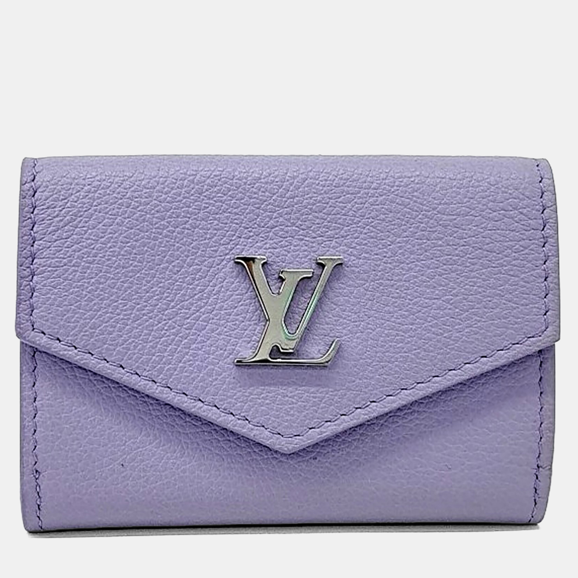 

Louis Vuitton Purple Leather Valentine'S Day Lockmini Wallet