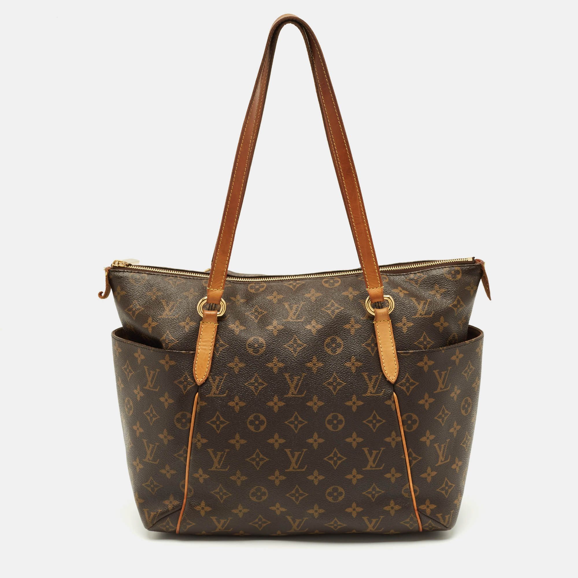 

Louis Vuitton Totally MM Monogram Canvas Bag, Brown