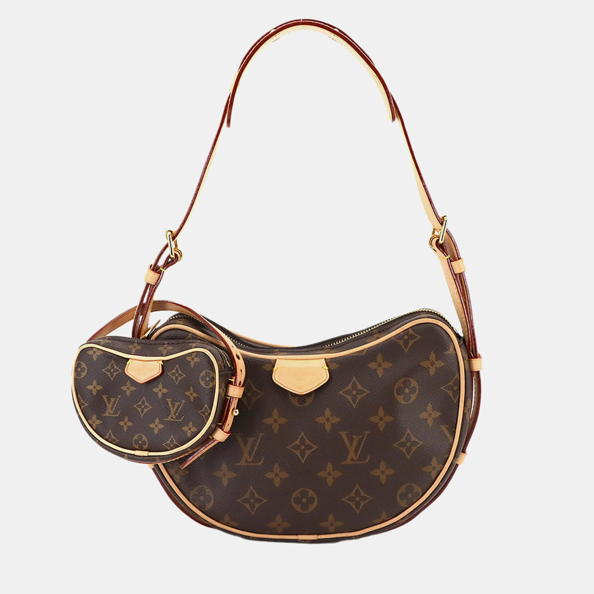

Louis Vuitton Monogram Croissant Shoulder Bag Brown