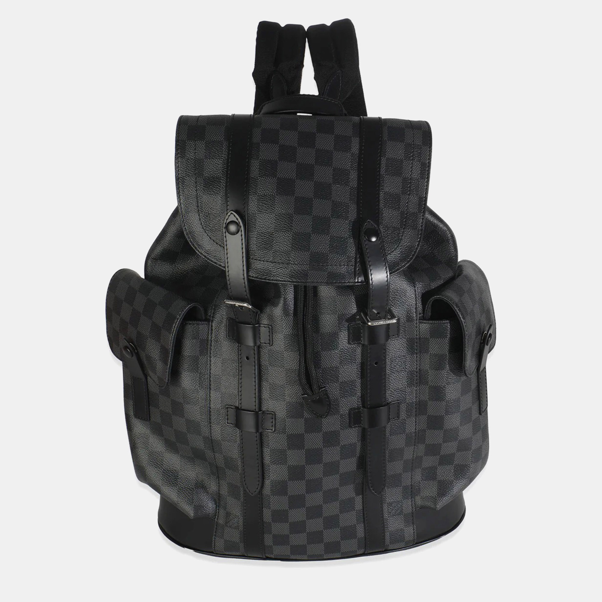 

Louis Vuitton Damier Graphite Canvas Christopher Backpack PM, Black