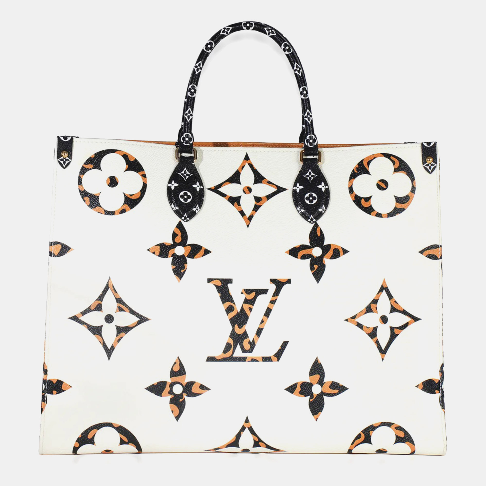 

Louis Vuitton White Giant Monogram Jungle Canvas Onthego GM