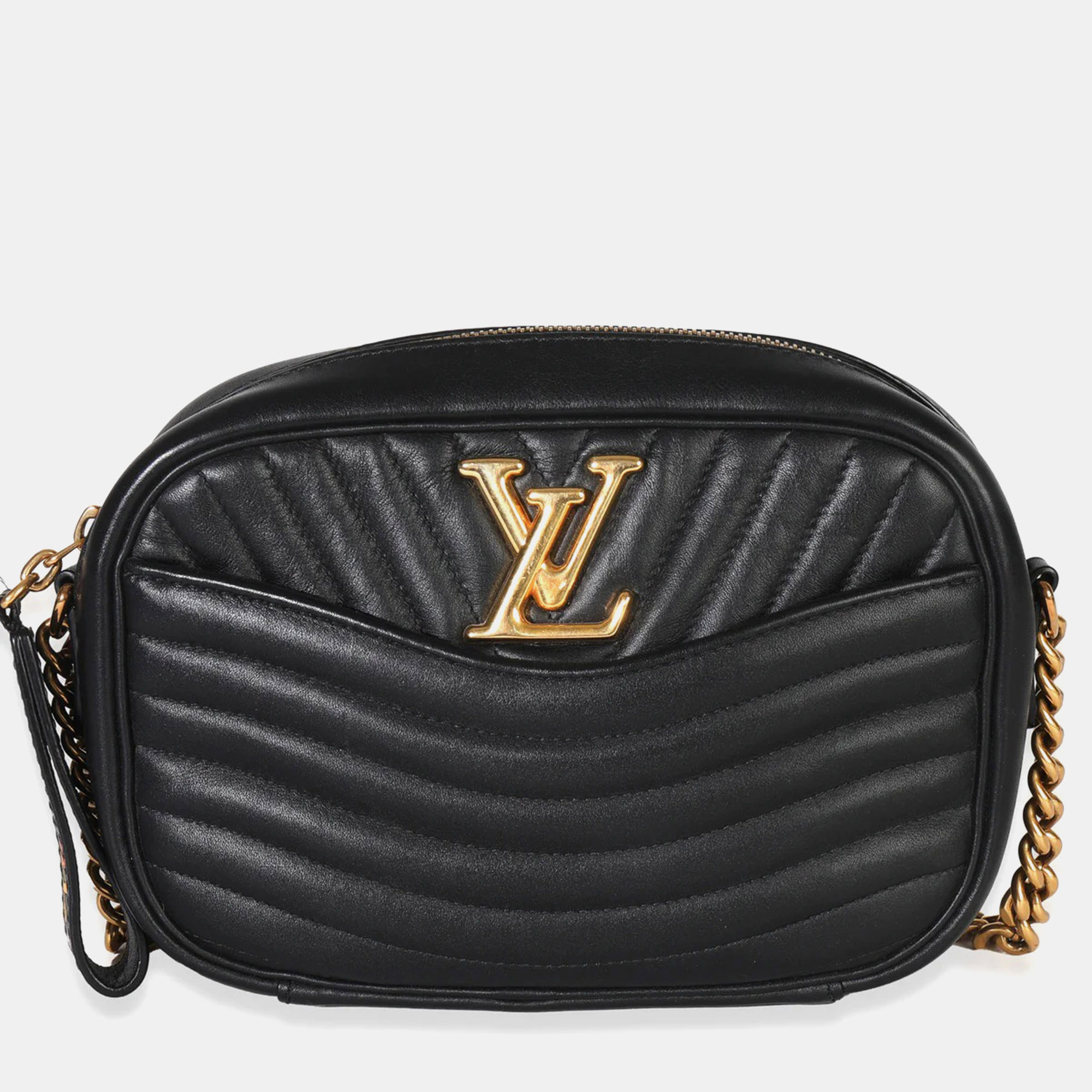 

Louis Vuitton Black Calfskin New Wave Camera Bag
