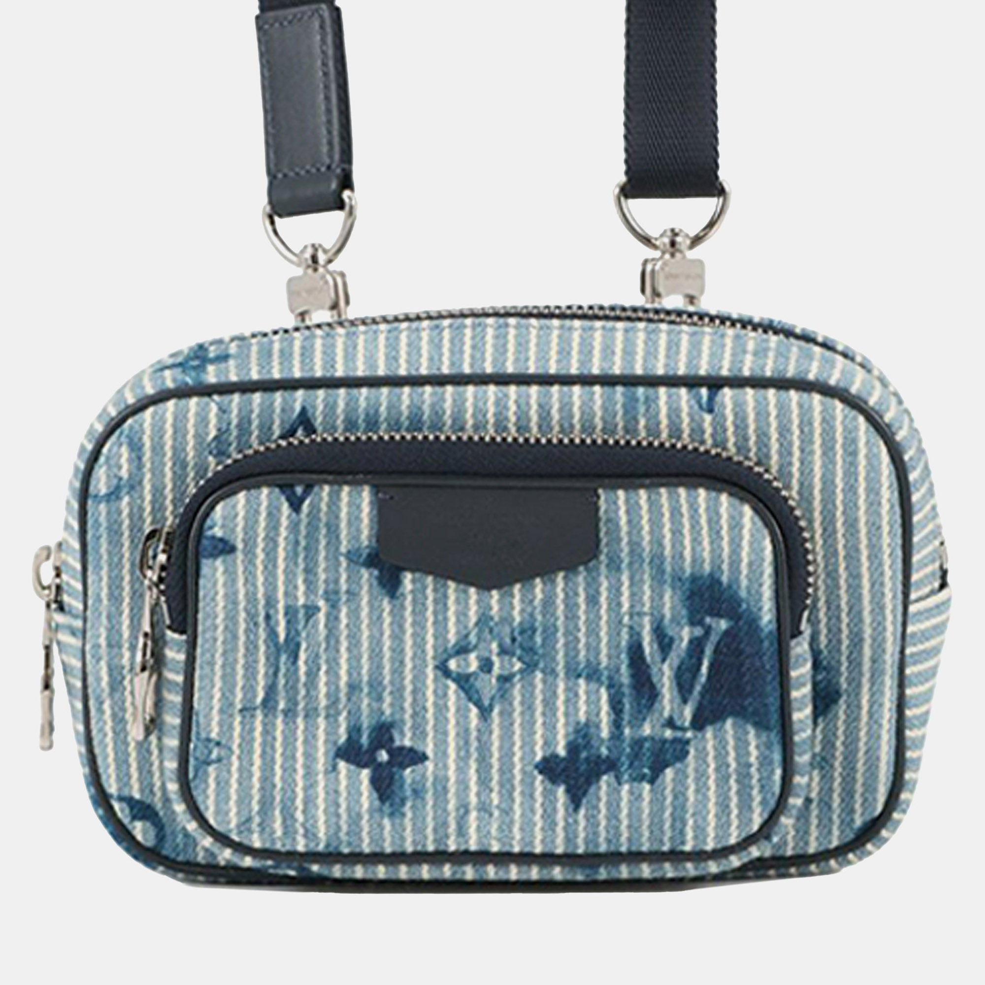 

Louis Vuitton Blue Monogram Denim Watercolor Hickory Stripes Outdoor Pouch