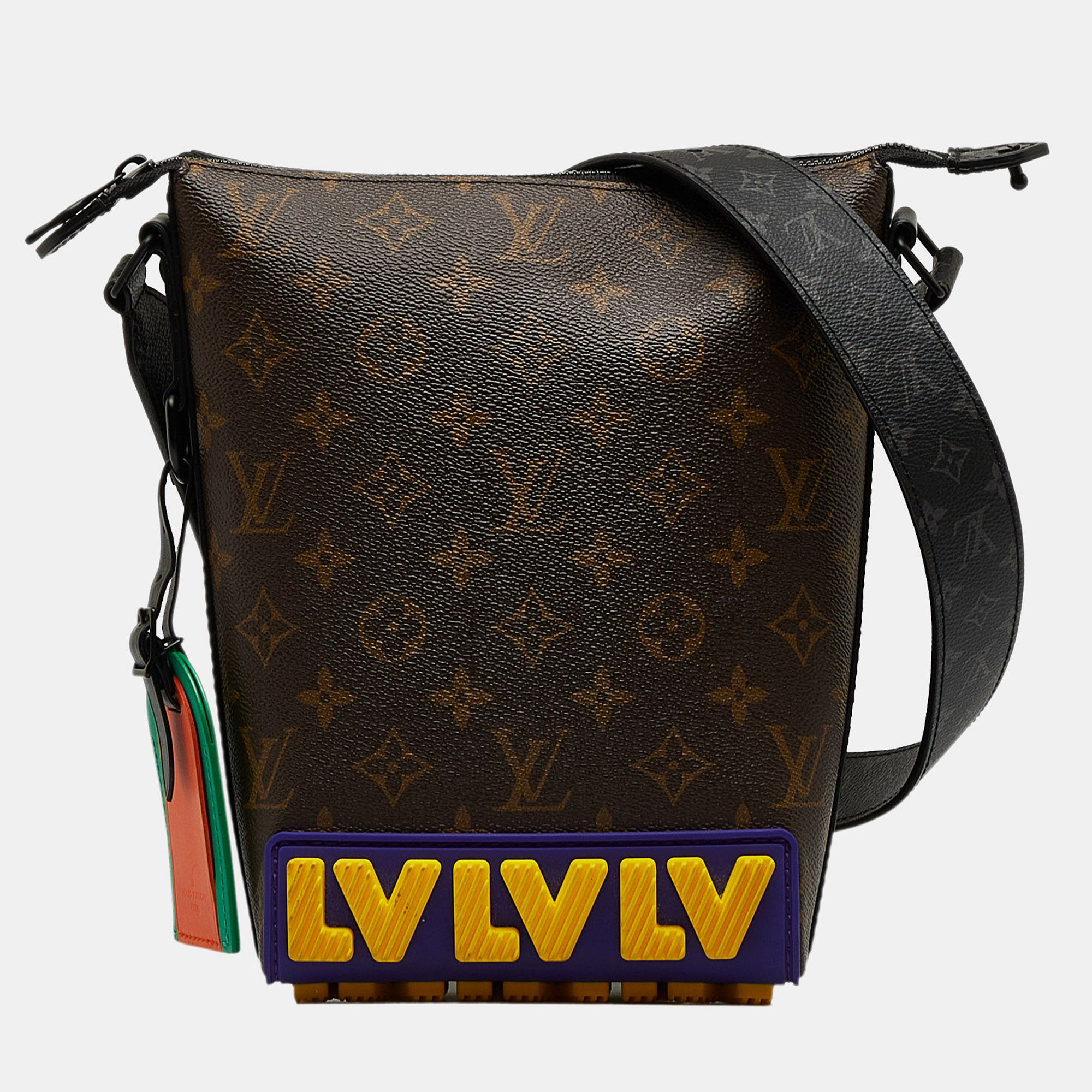 

Louis Vuitton Brown Monogram LV Rubber Cruiser