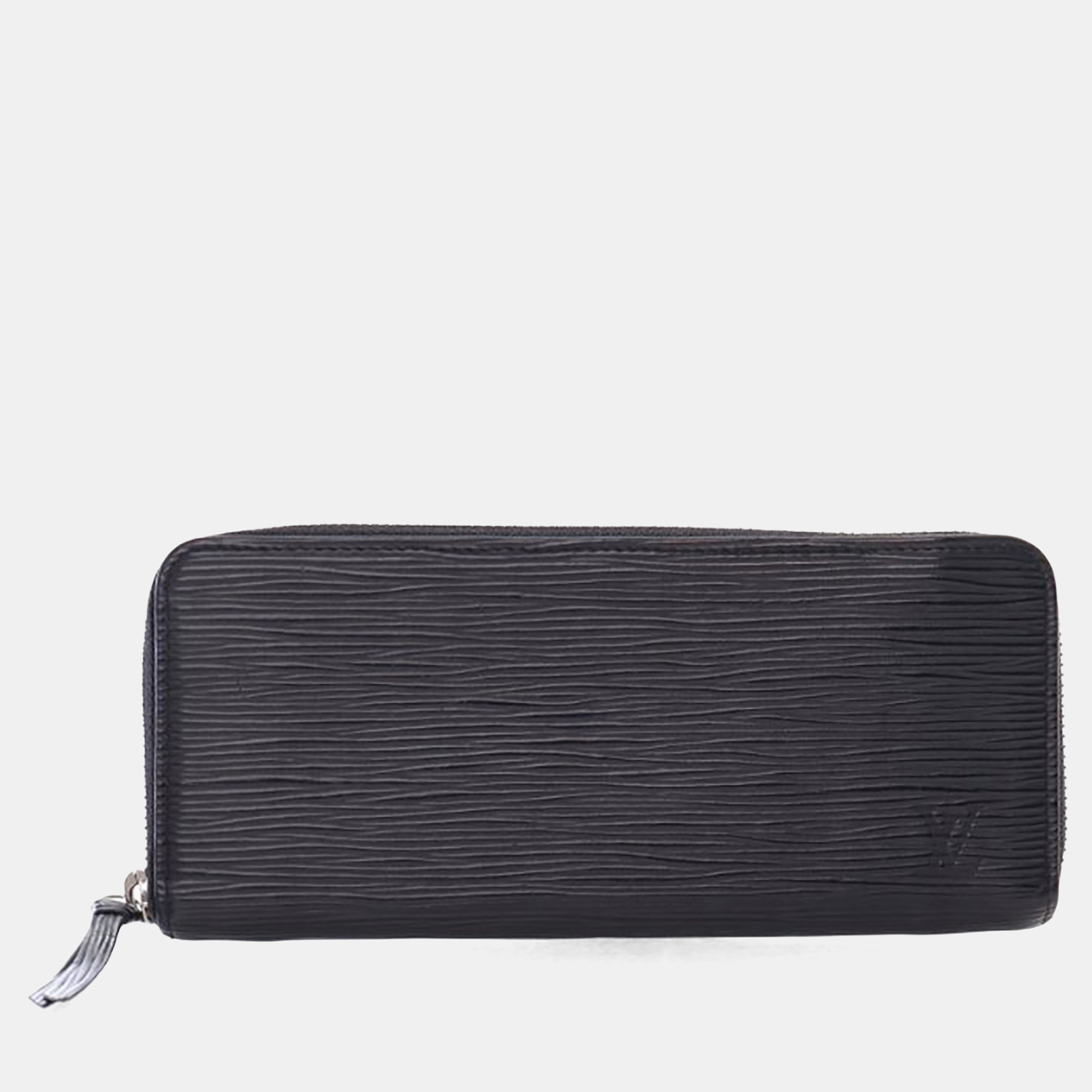 

Louis Vuitton Epi Zippy Wallet, Black