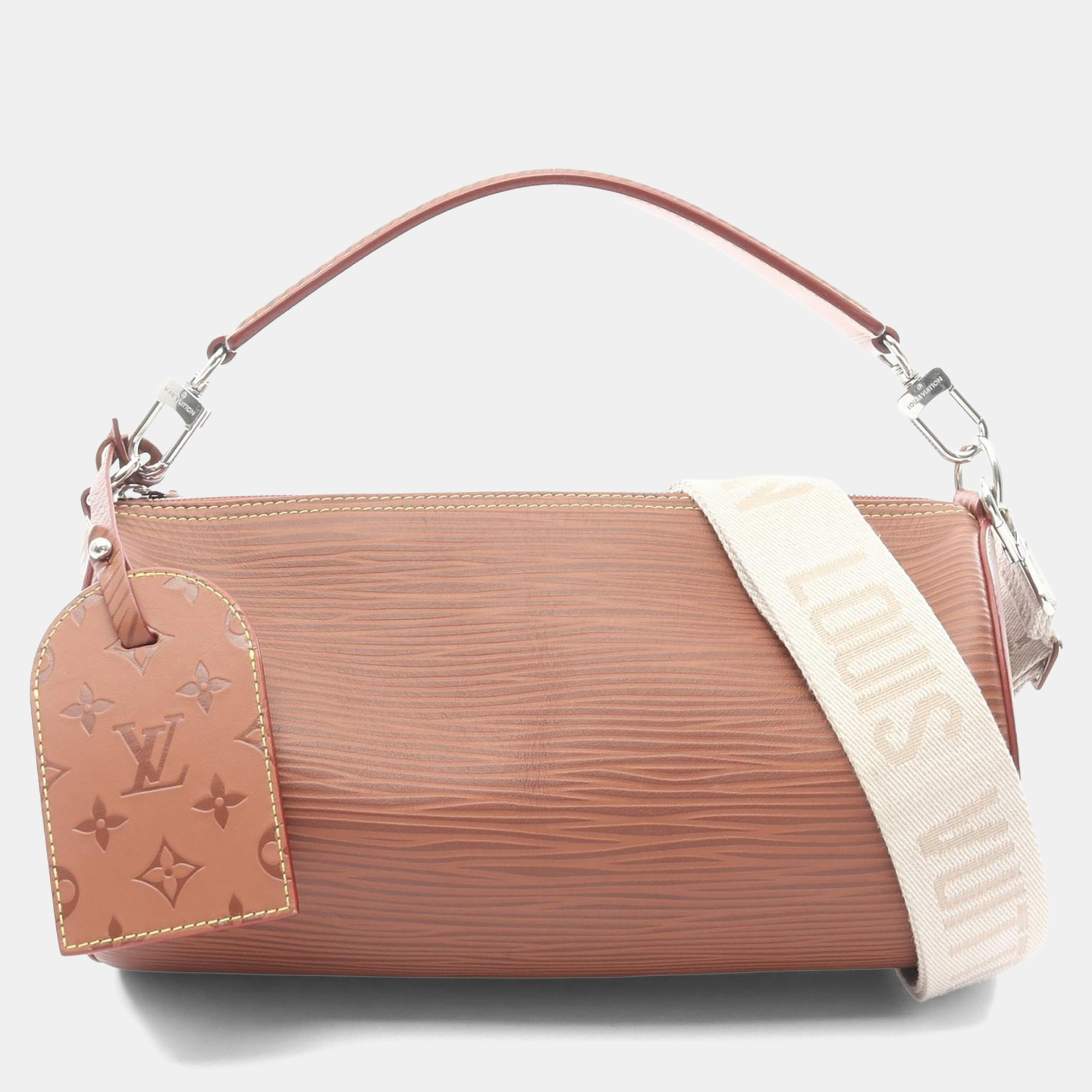 

Louis Vuitton Soft Polochon  Brown Epi Leather Shoulder Bag