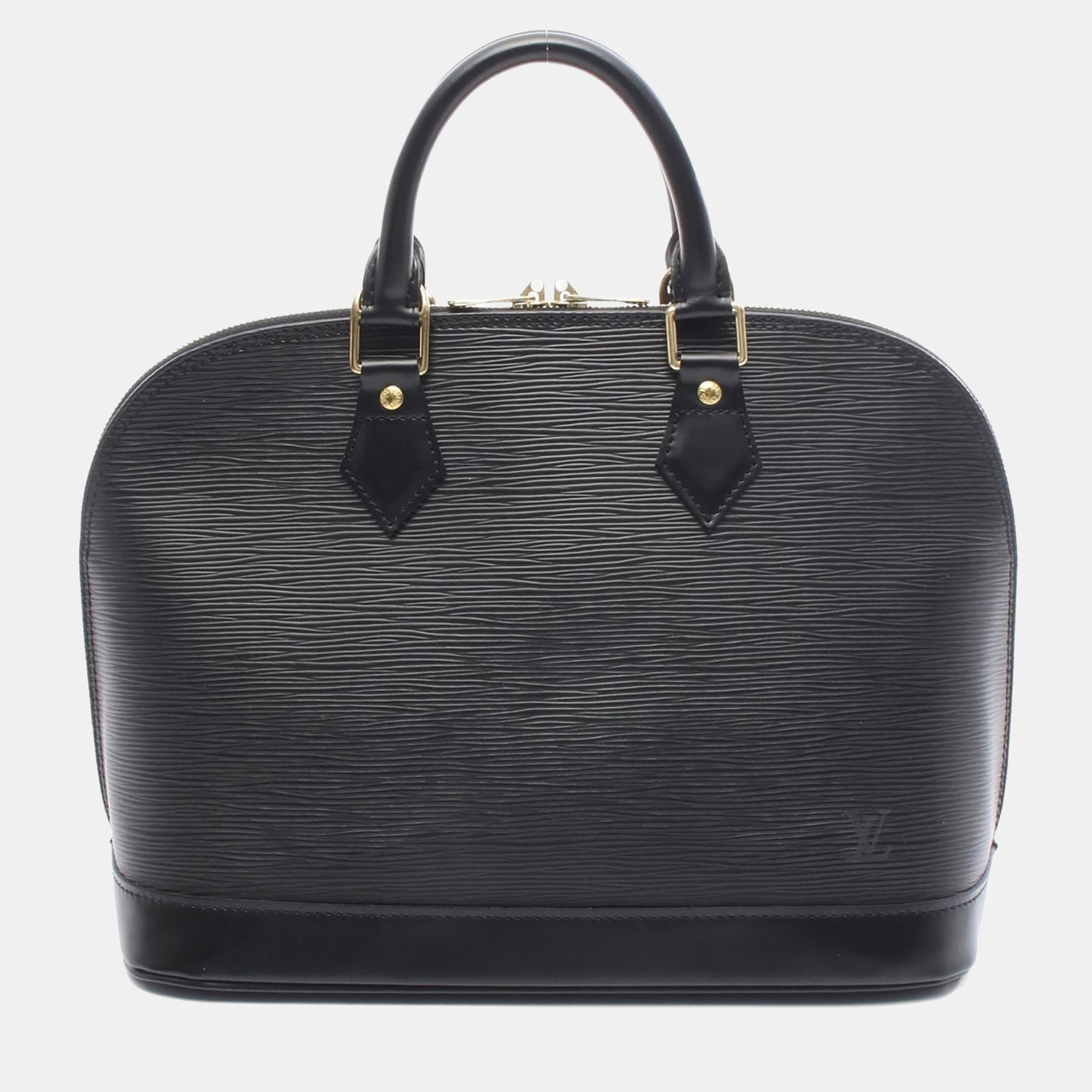 

Louis Vuitton Alma Black Epi Leather Shoulder Bag