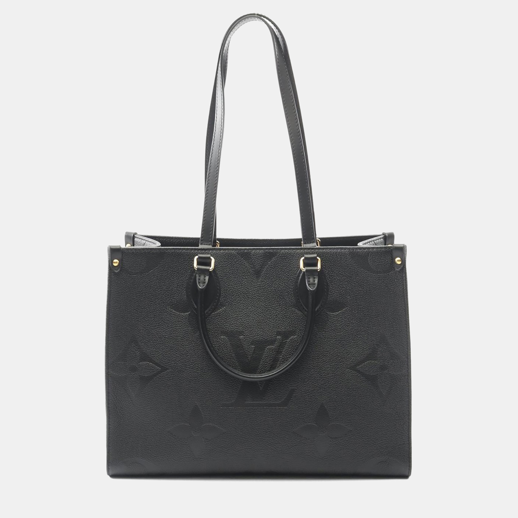 

Louis Vuitton OnTheGo MM Black Monogram Empriente Leather Tote Bag