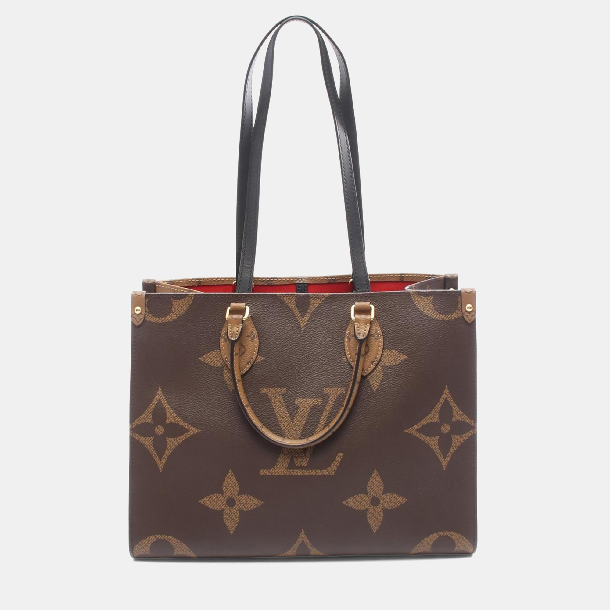 

Louis Vuitton Canvas  Onthego Totes Bag, Brown