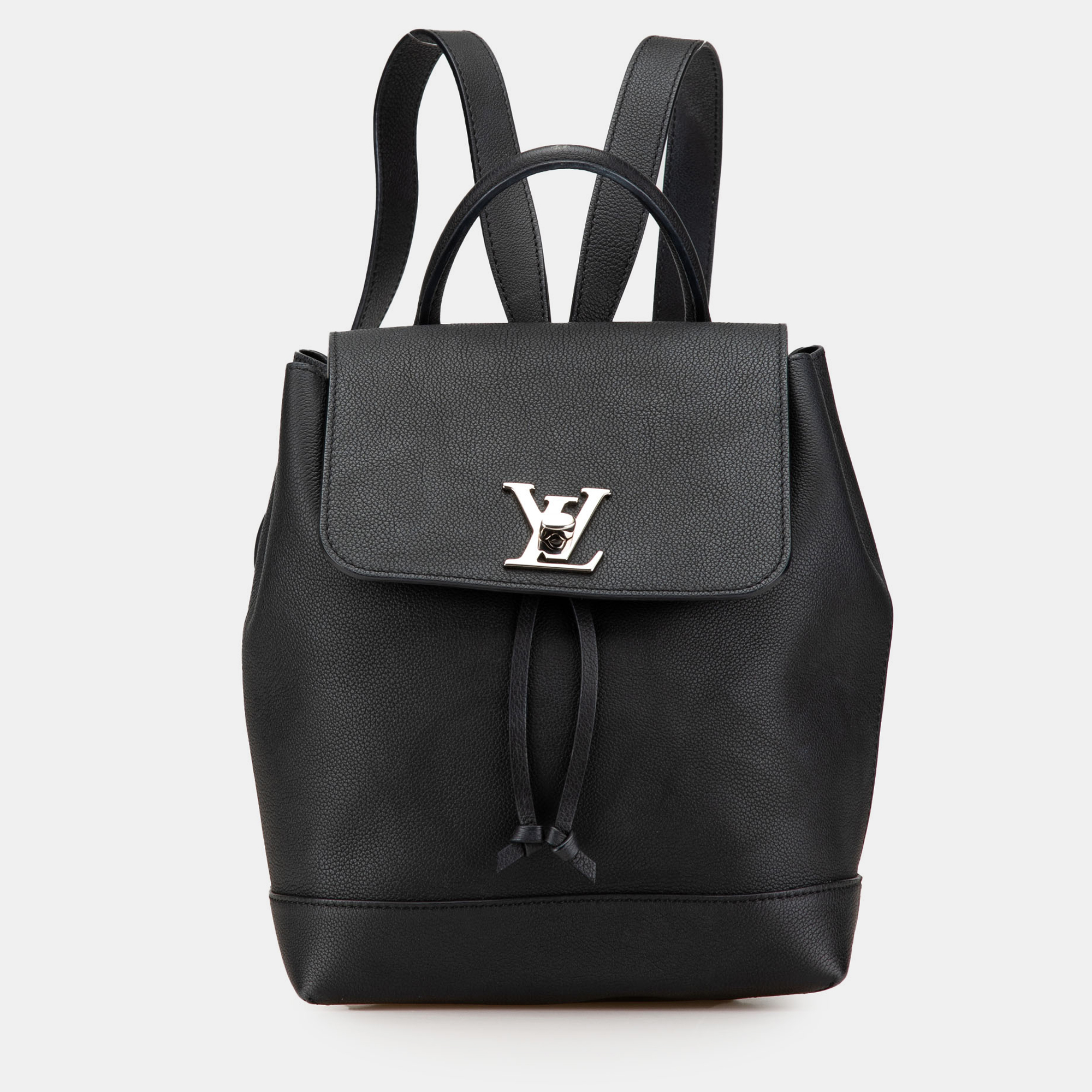 

Louis Vuitton Black Taurillon Lockme Backpack