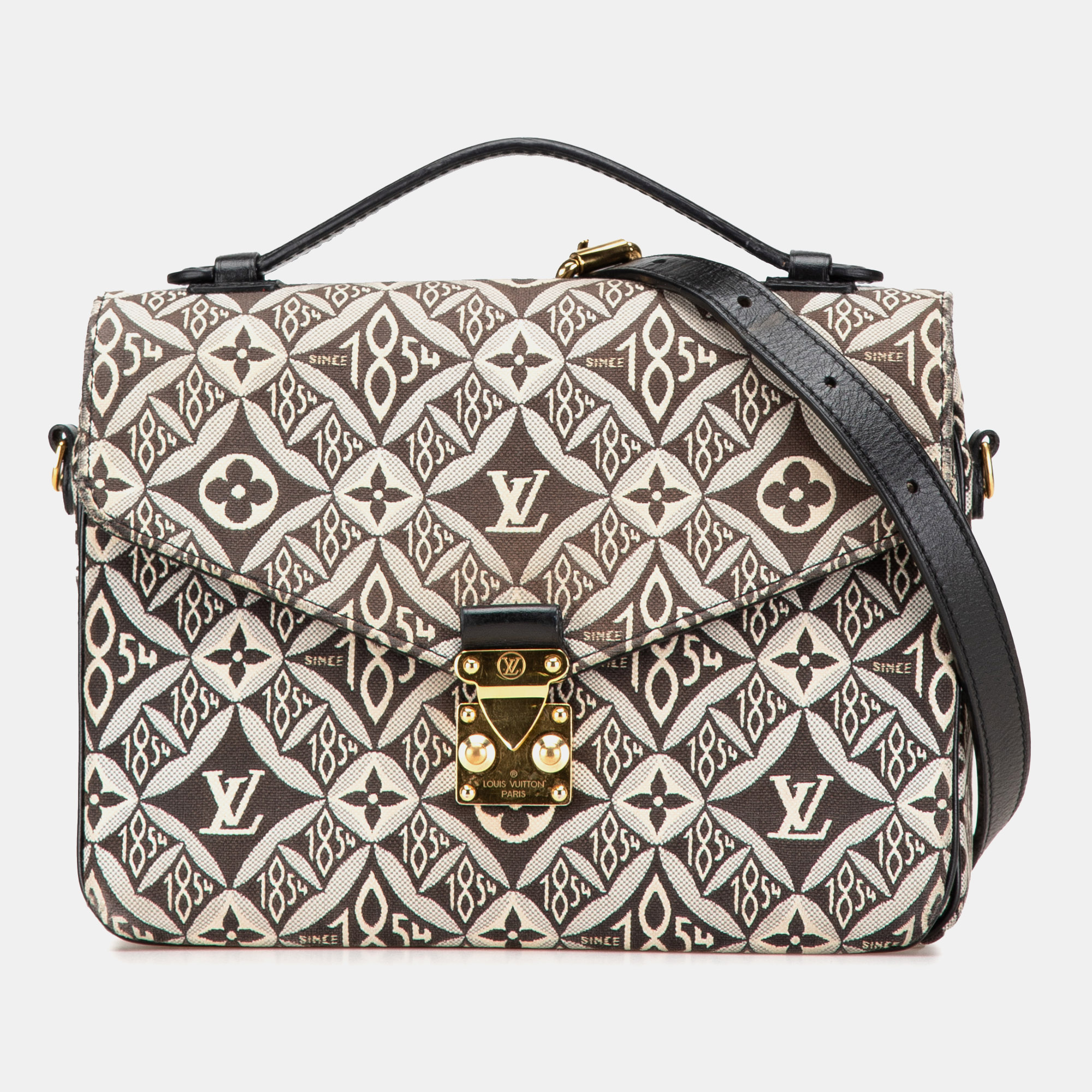 

Louis Vuitton Black Since 1854 Pochette Metis