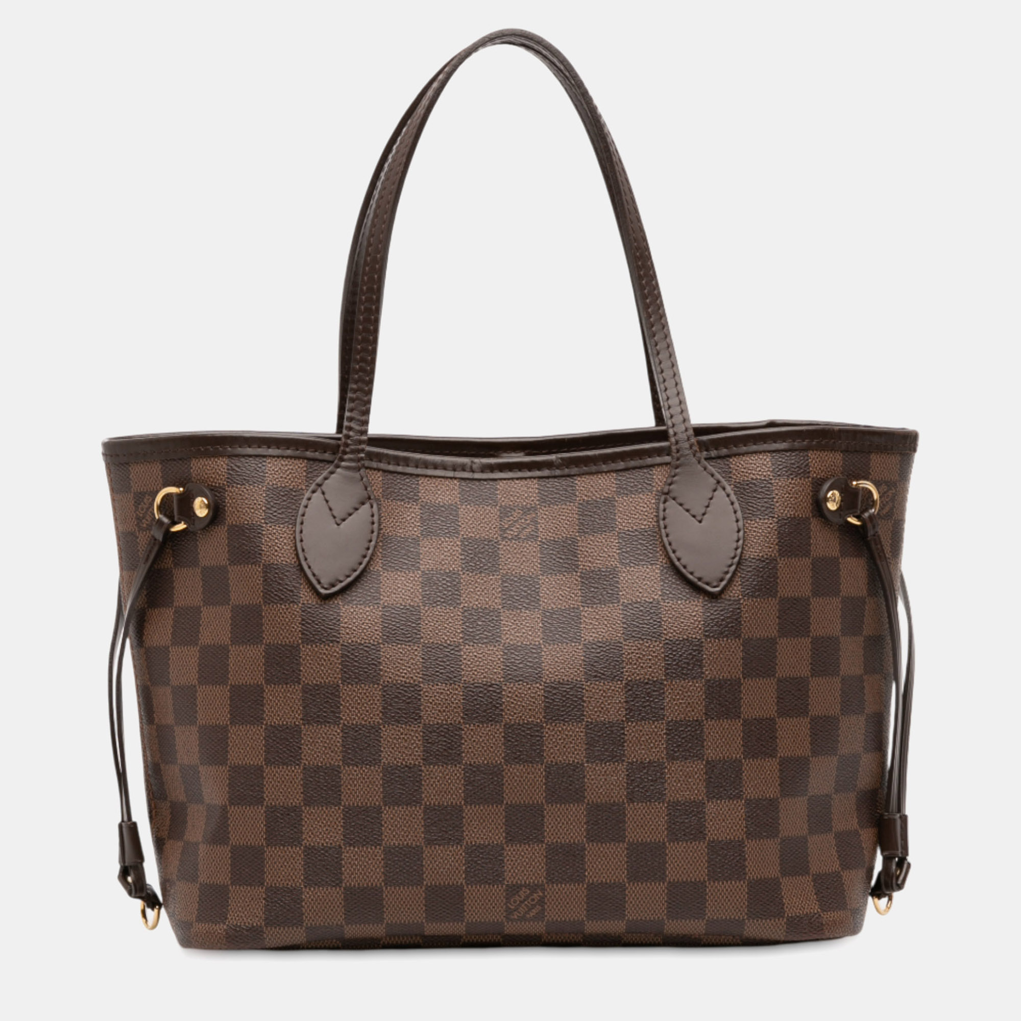

Louis Vuitton Brown Damier Ebene Neverfull PM
