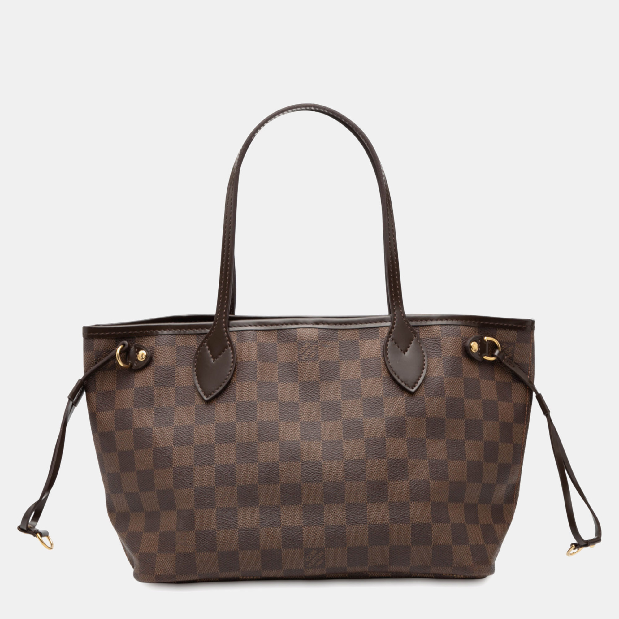 

Louis Vuitton Brown Damier Ebene Neverfull PM