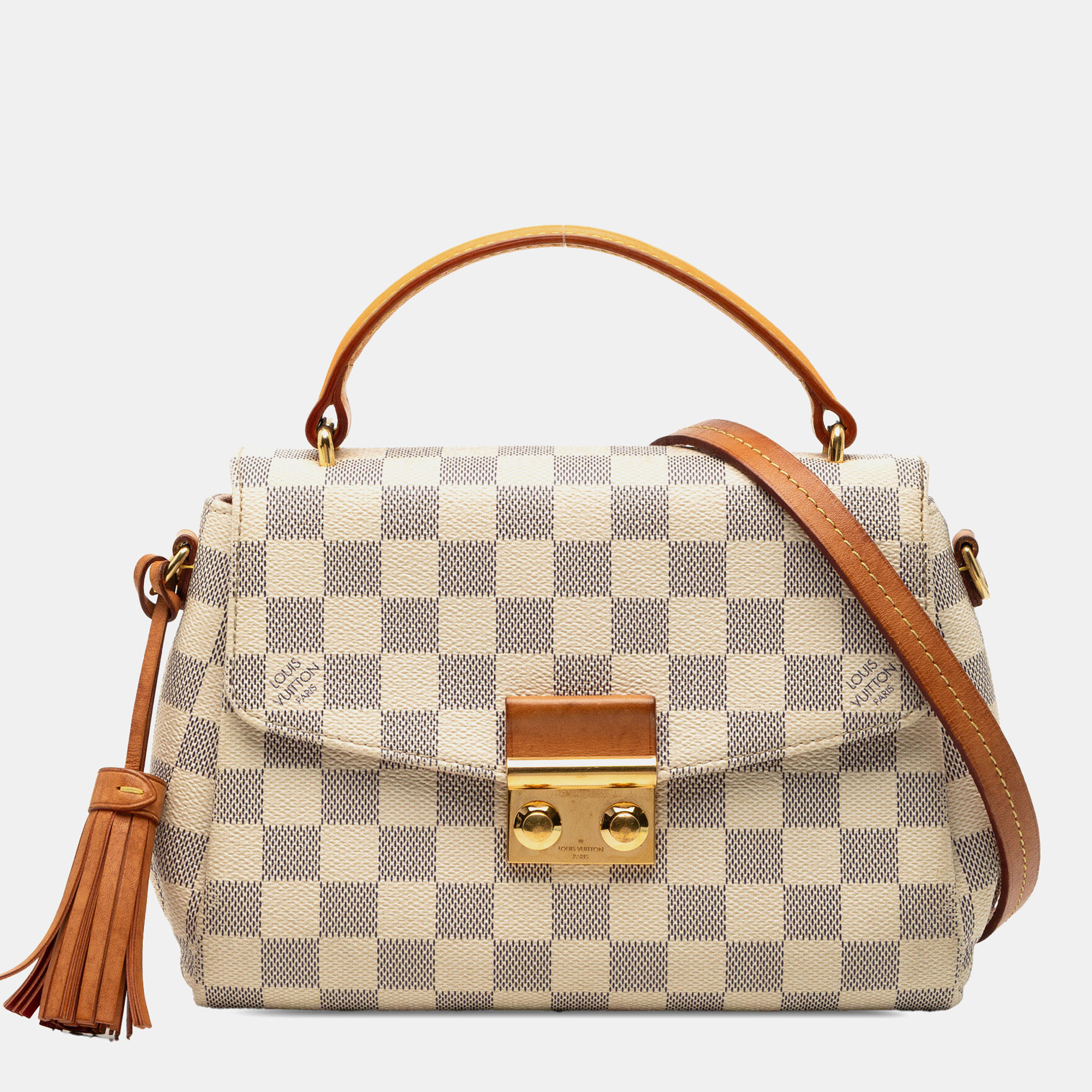

Louis Vuitton White Damier Azur Croisette