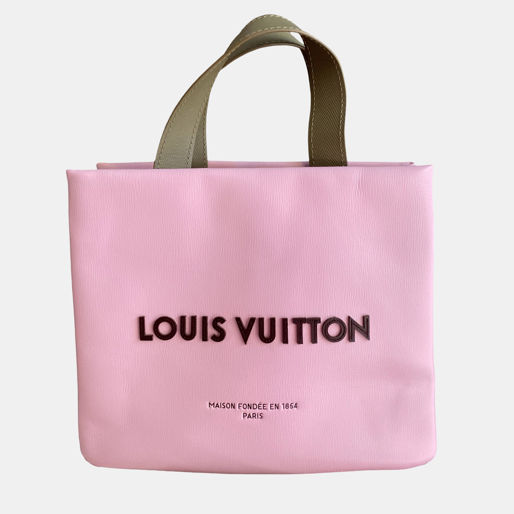 

Louis Vuitton LV x Nigo mini shopper tote, Pink