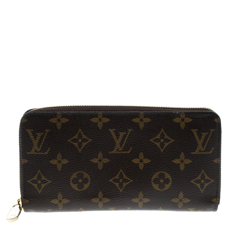 Louis Vuitton Monogram Canvas Zippy wallet