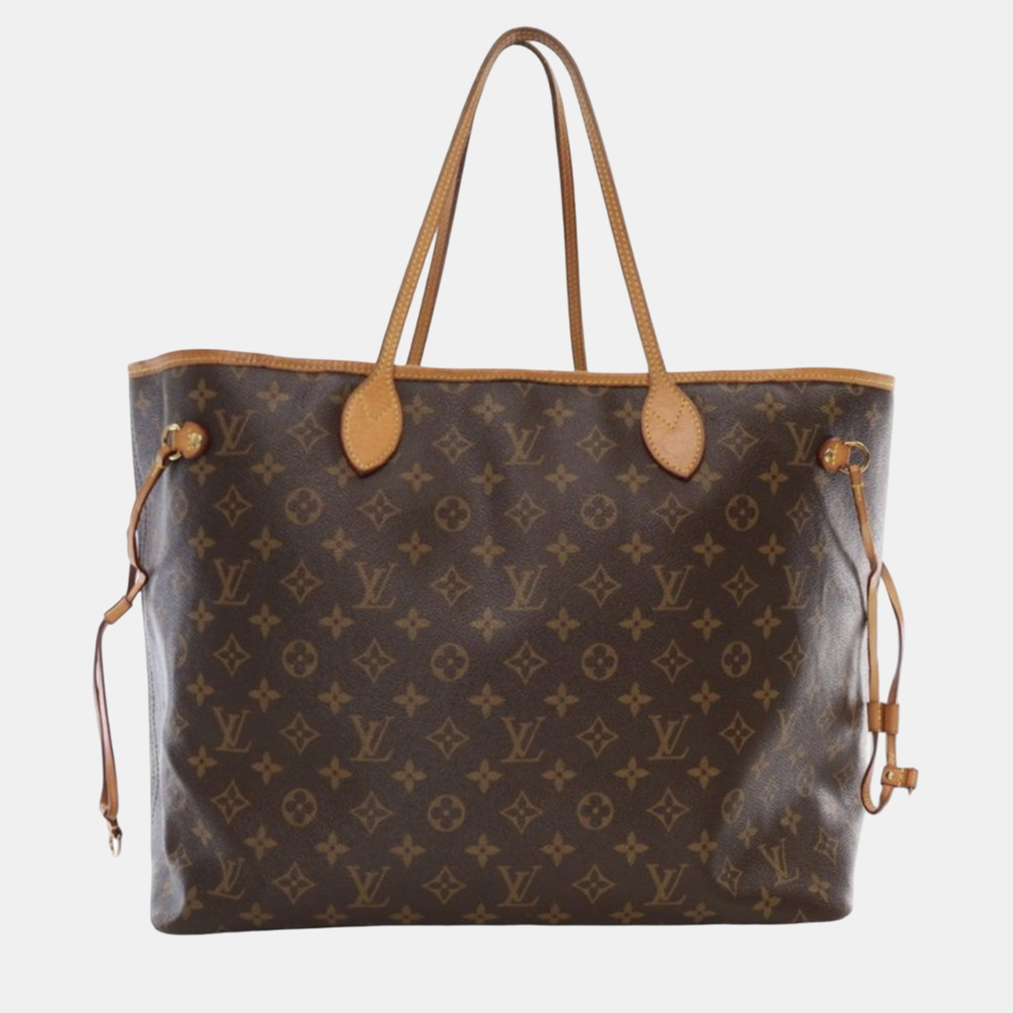 

Louis Vuitton Brown Monogram Neverfull GM
