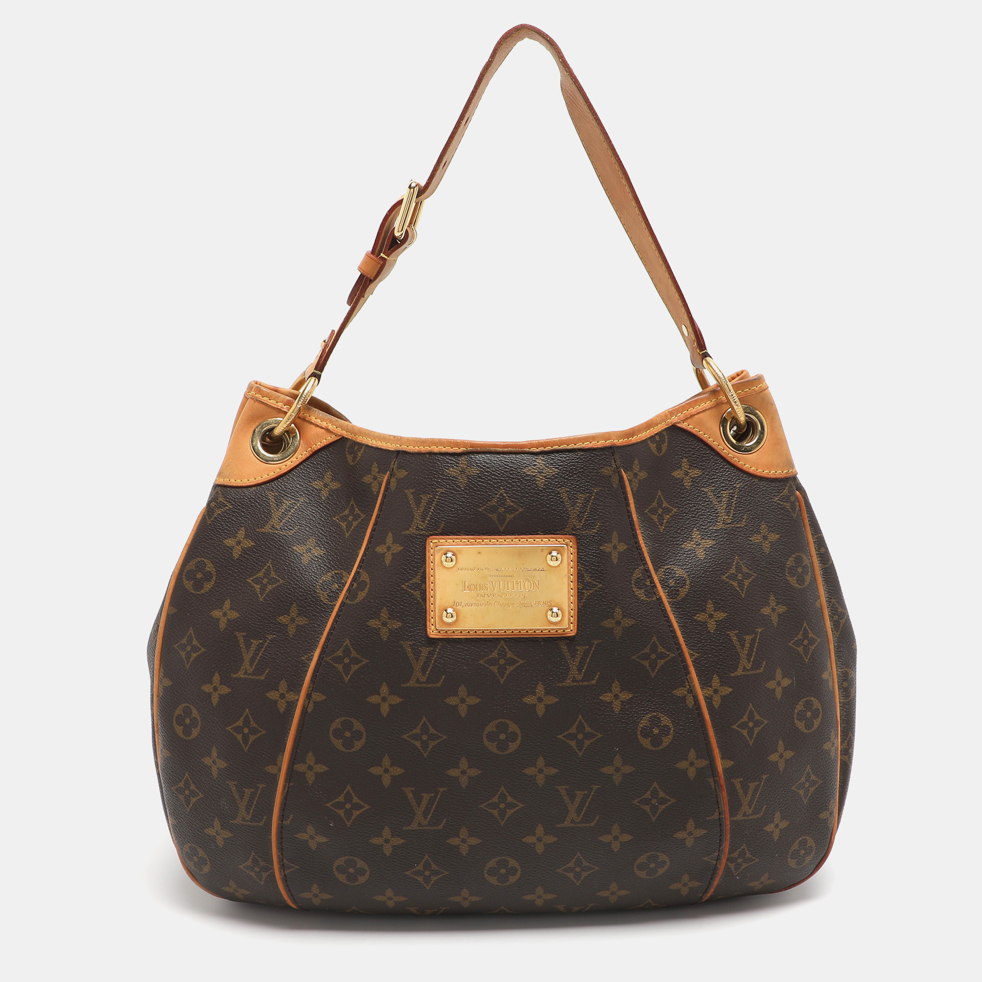 

Louis Vuitton Galliera PM Monogram Canvas Bag, Brown