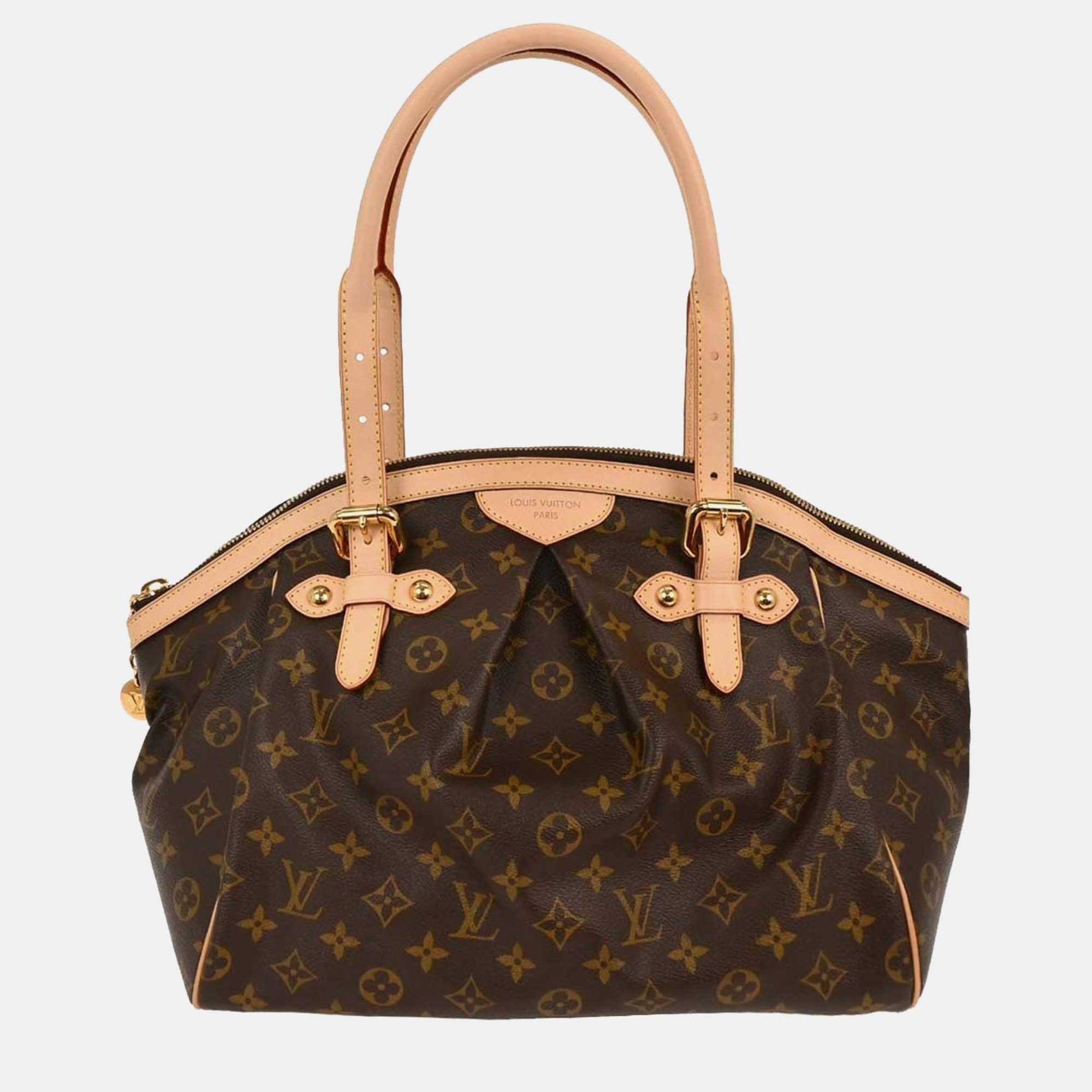 

Louis Vuitton Tivoli GM Monogram Canvas Top Handle Bag, Brown
