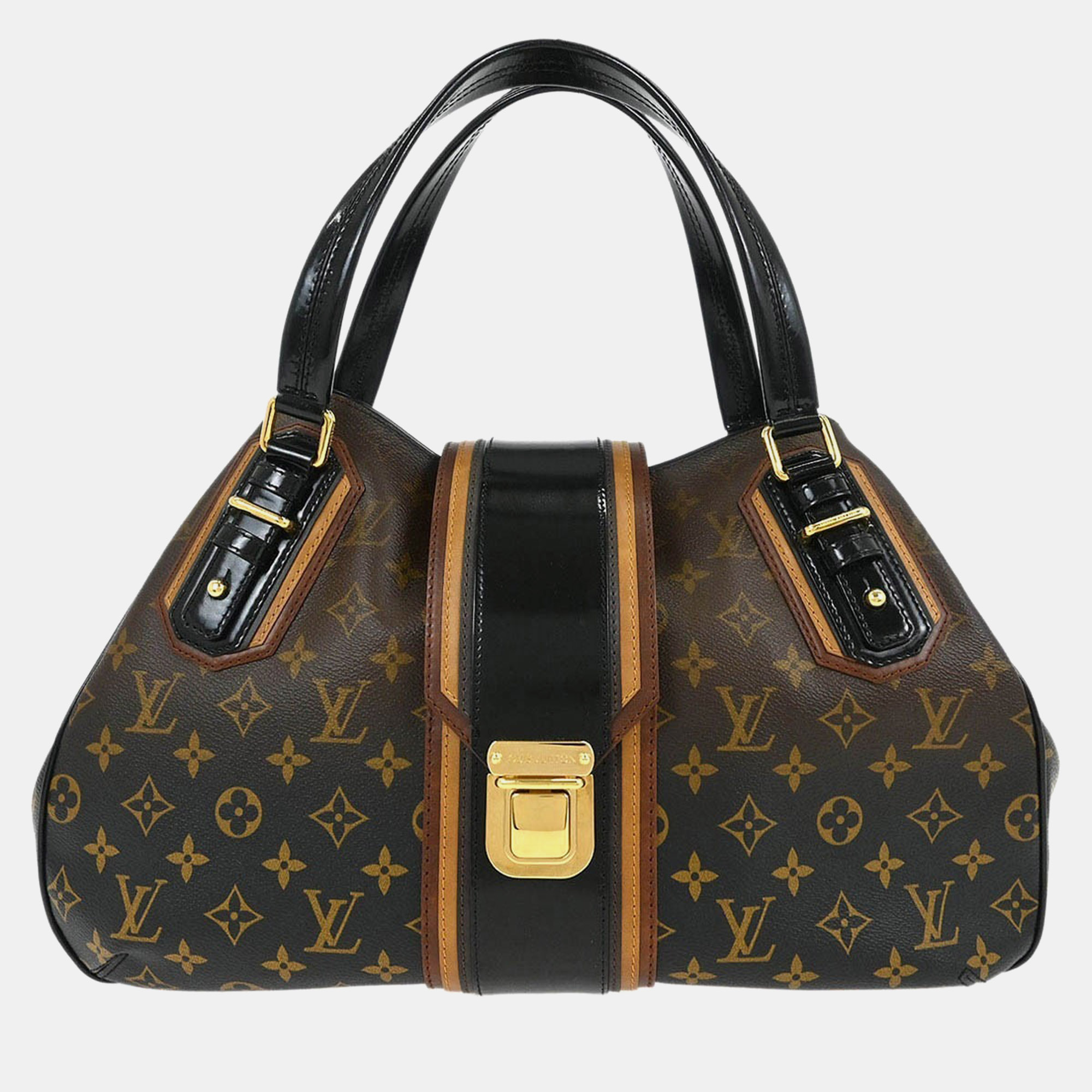 

Louis Vuitton Monogram Mirage Griet Handbag, Black
