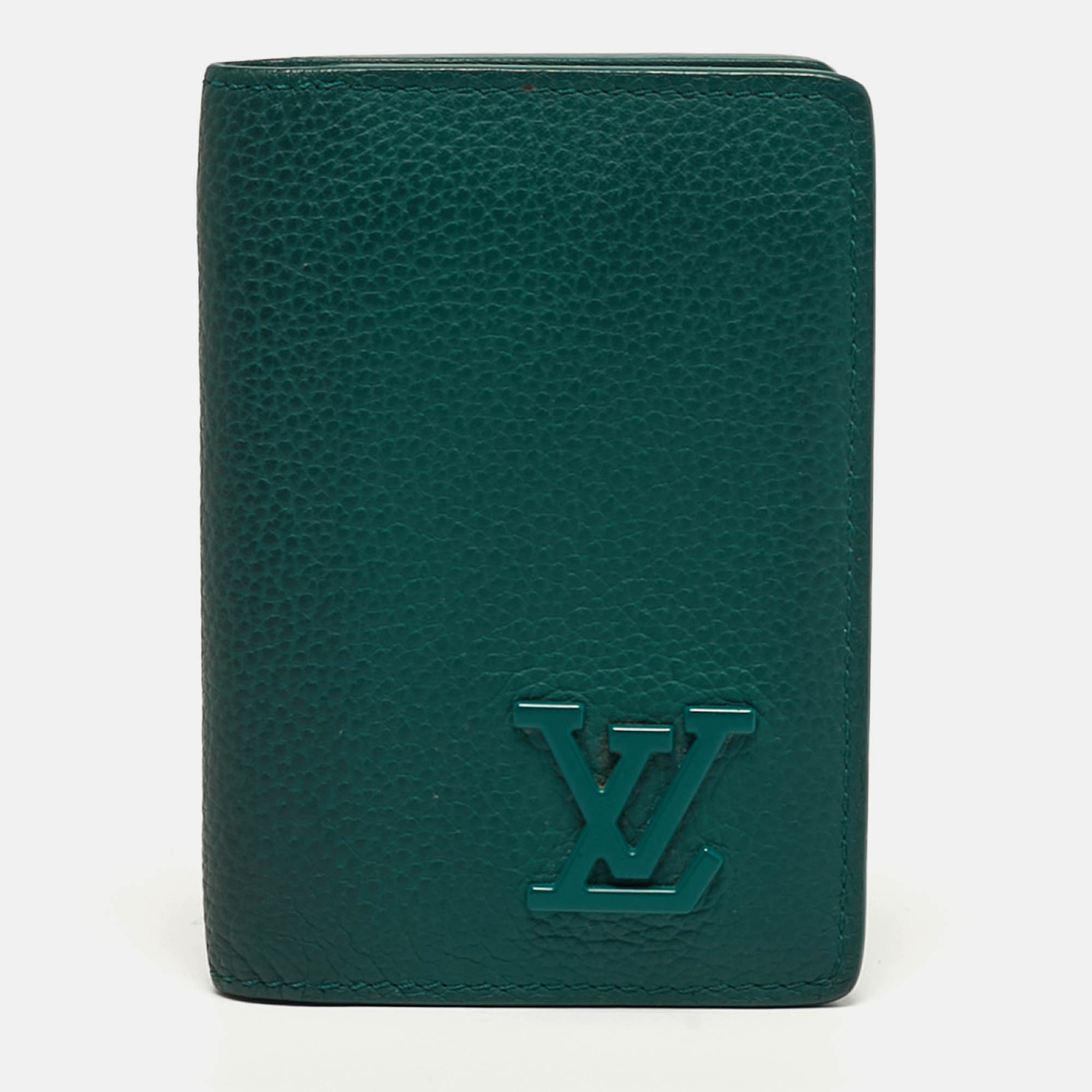 

Louis Vuitton Aerogram Green Leather Pocket Organizer