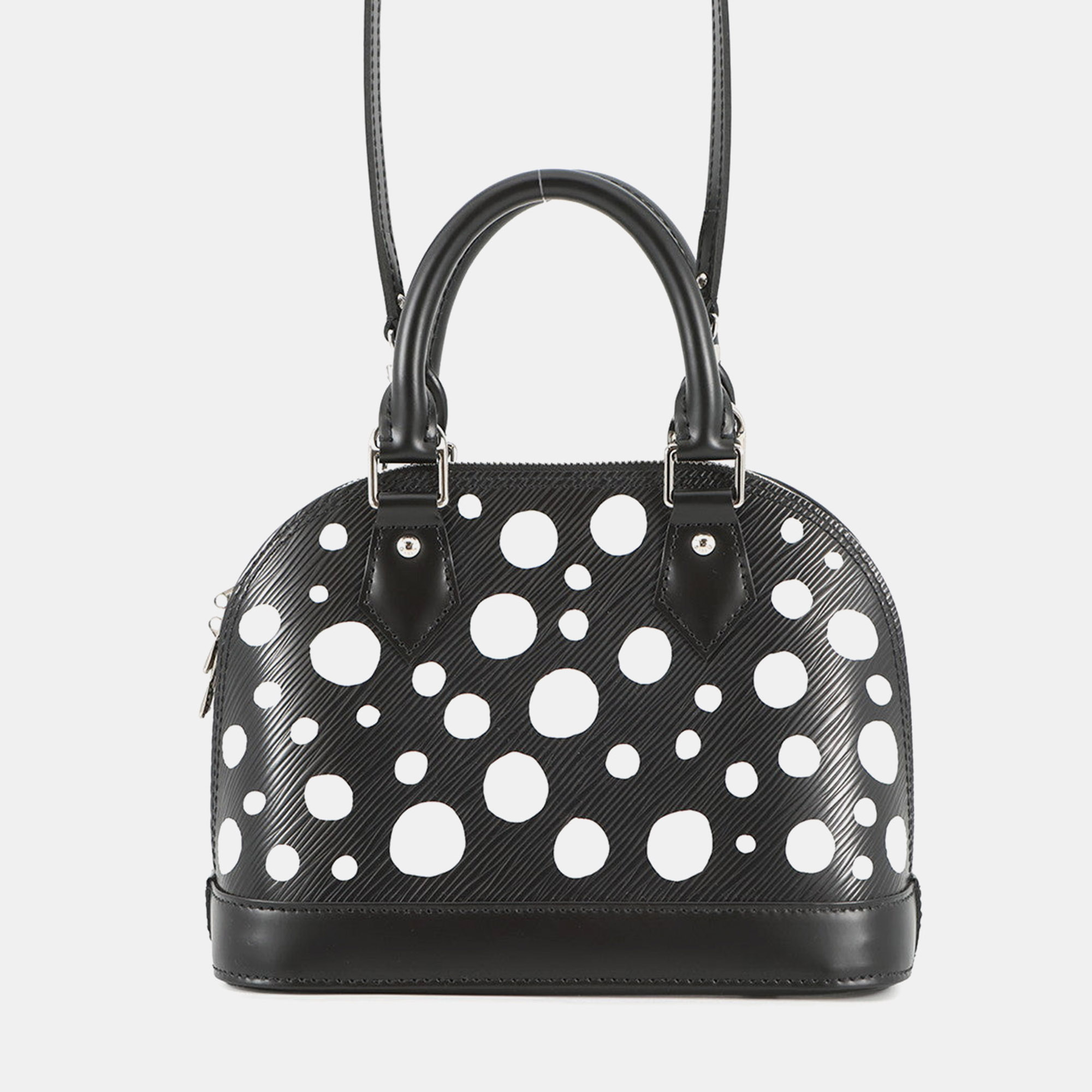 

Louis Vuitton Lvxyk Alma Bb Yayoi Kusama Collaboration Noir Epi Leather Infinity Dot Size Bb, Black