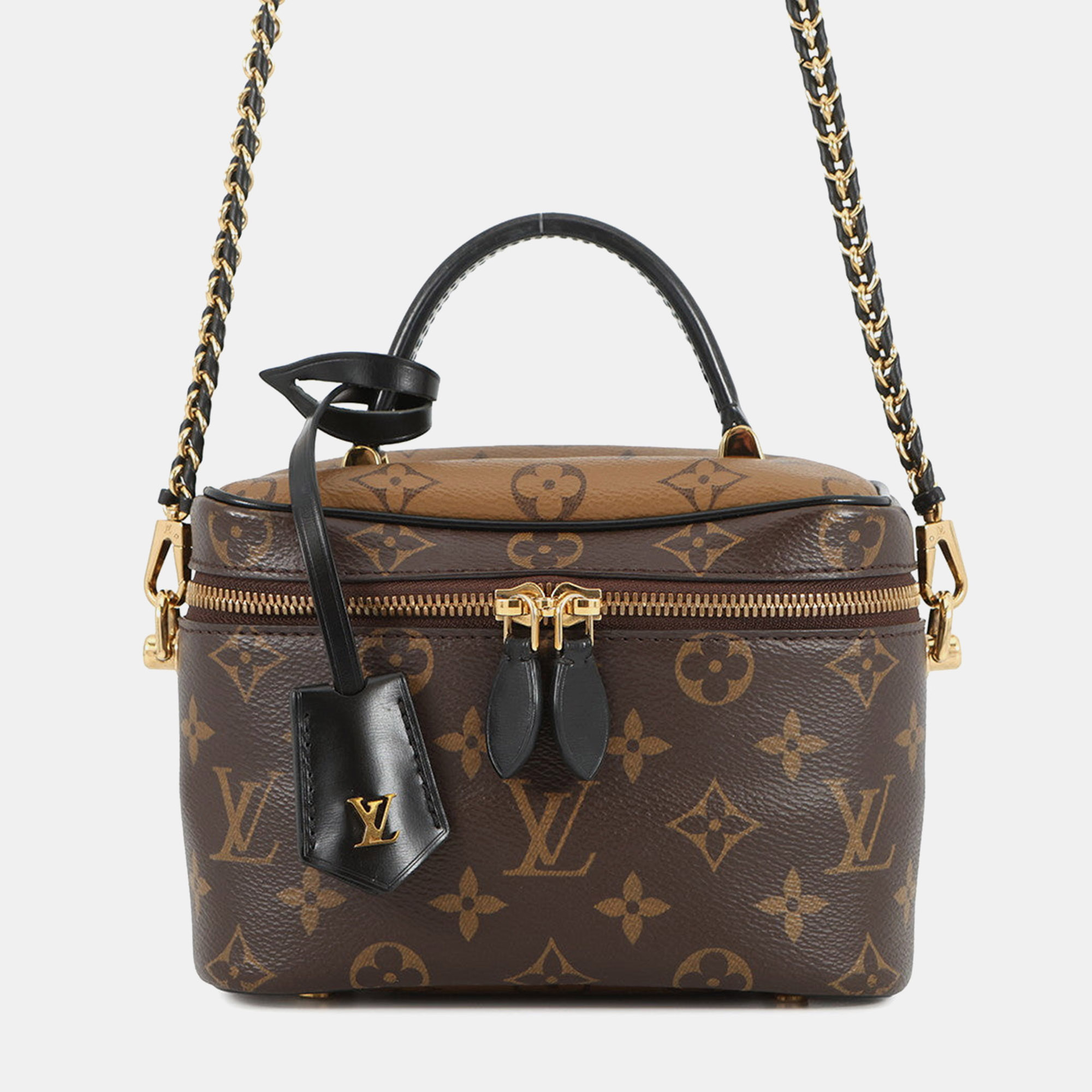 

Louis Vuitton Vanity NV Noir Monogram Monogram Reverse Canvas Size PM, Brown