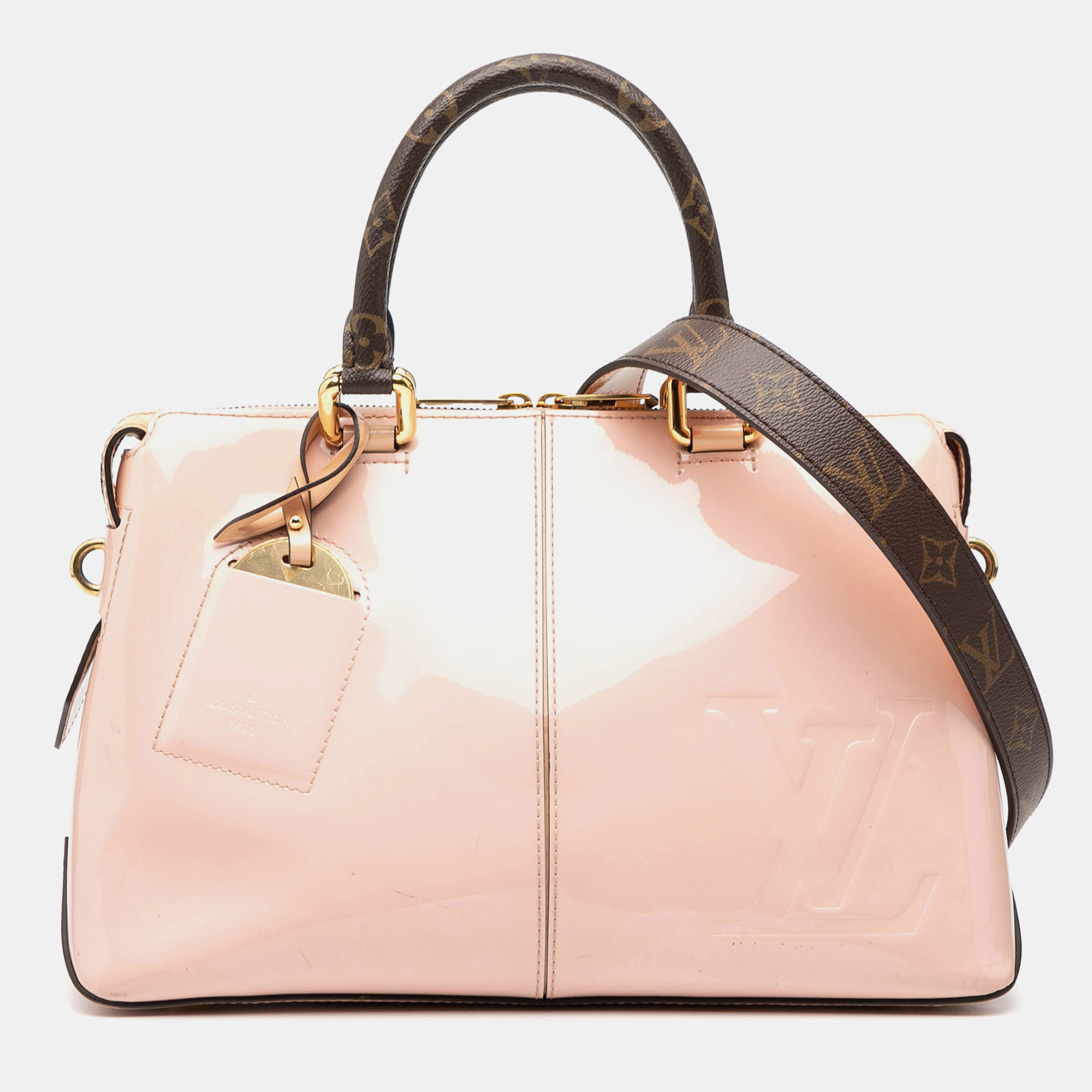 

Louis Vuitton Pink Vernis Miroir Tote