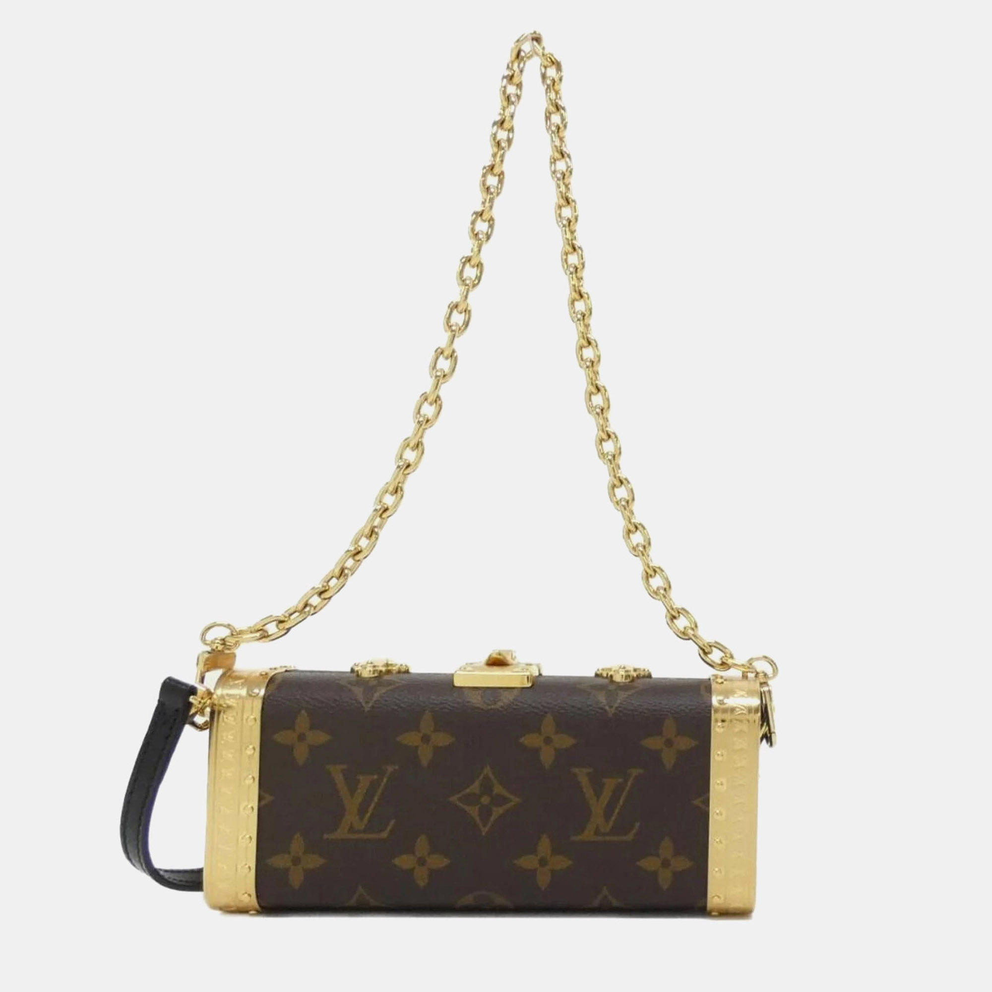 

Louis Vuitton Vanity Case Brown Monogram Canvas Top Handle Bag