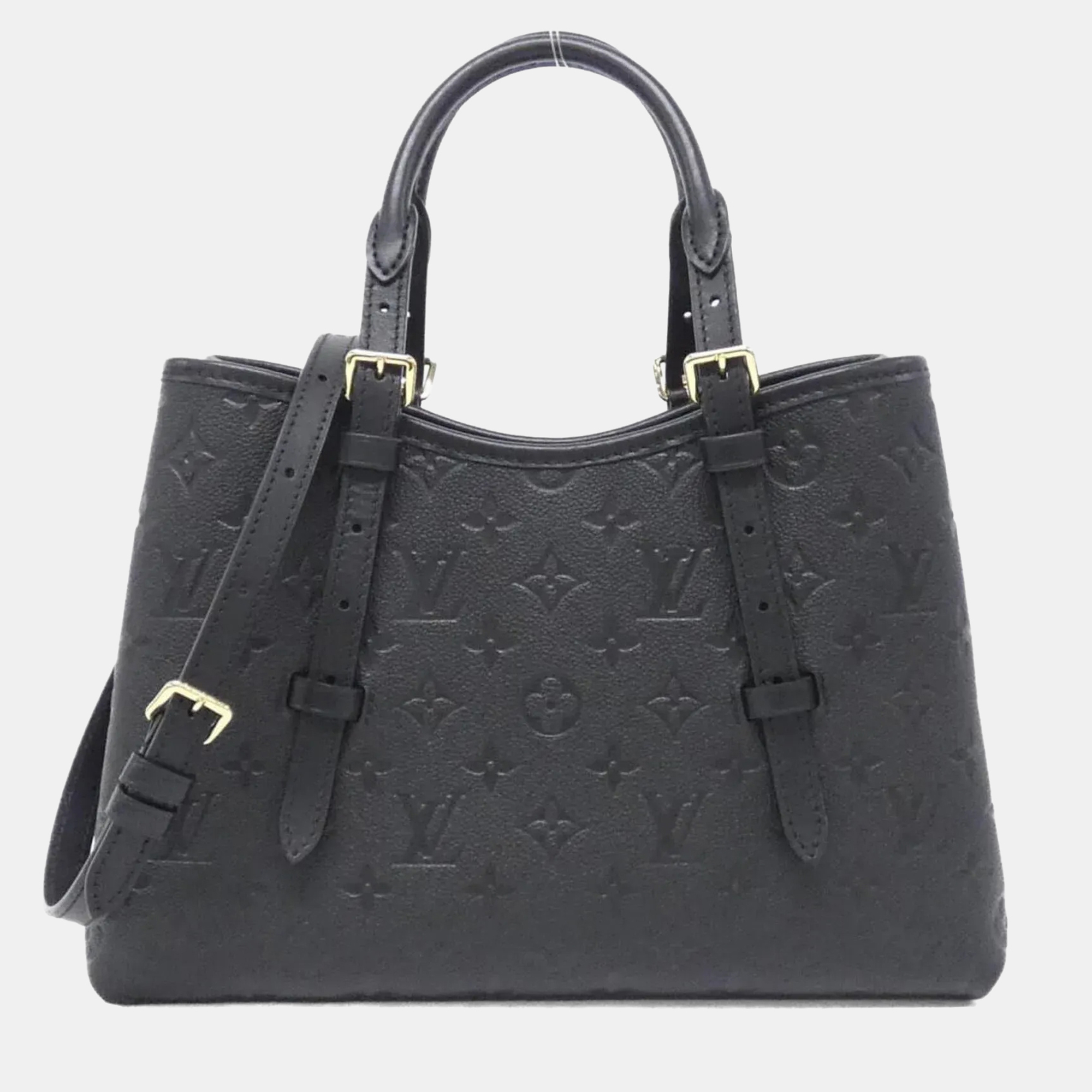 

Louis Vuitton Monogram Empreinte Babylon Tote Pm Handbag, Black