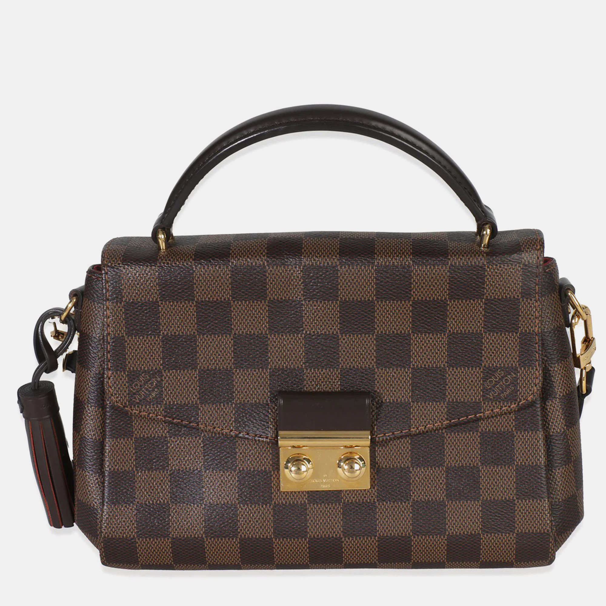 

Louis Vuitton Damier Ebene Canvas Croisette, Brown
