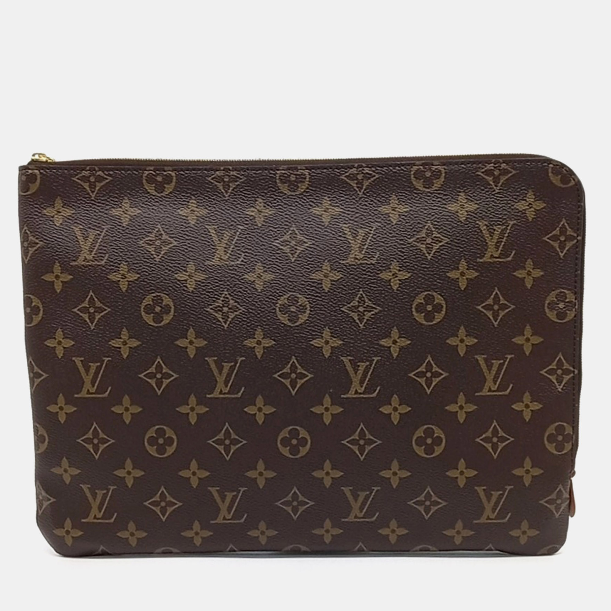 

Louis Vuitton Brown PVC Monogram Etu Voyage MM